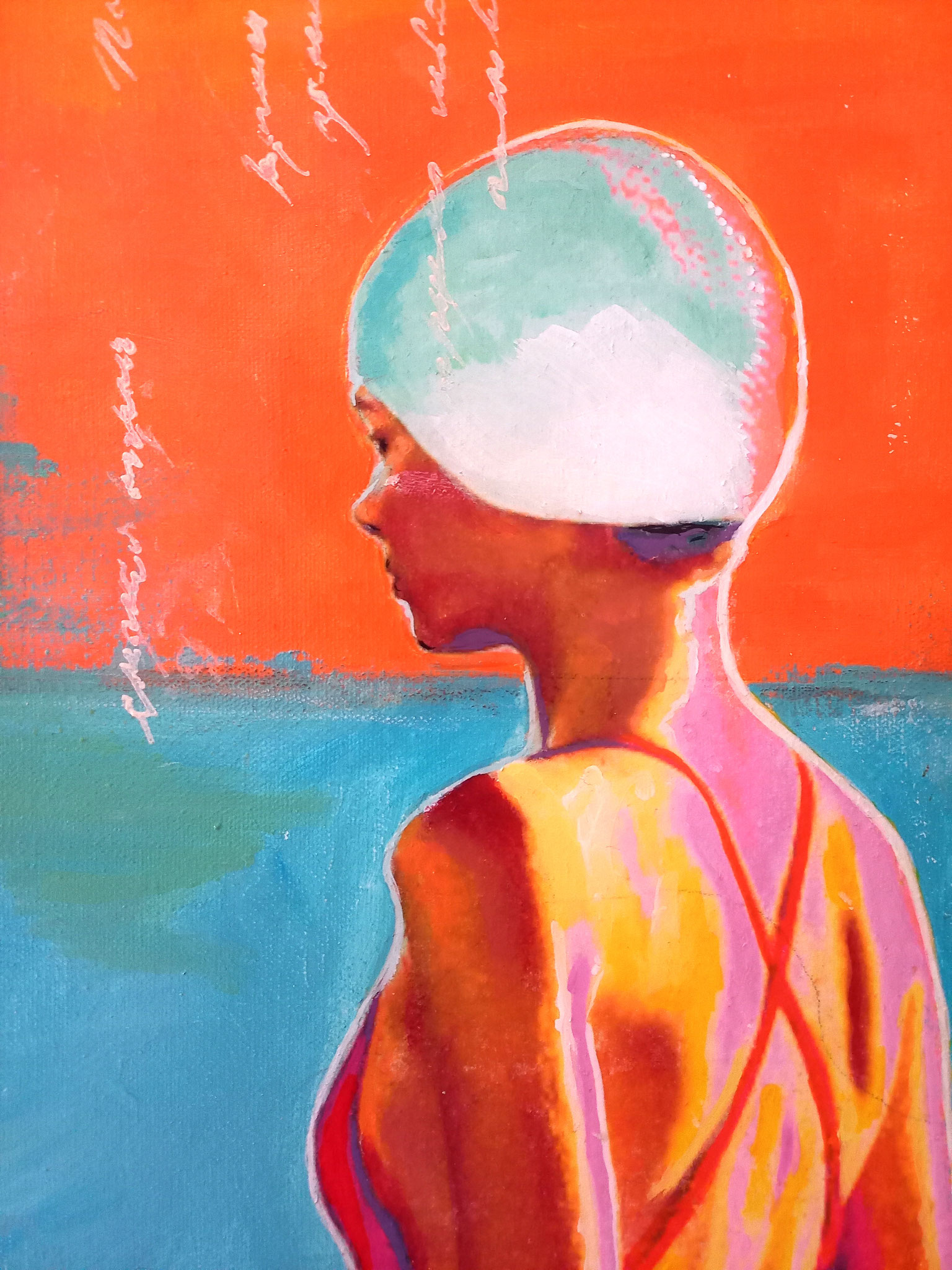 Detail die Badenden VII