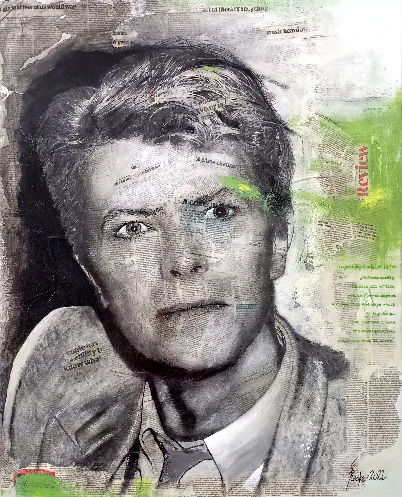Bowie II - 80x100 cm, Preis 3500 €