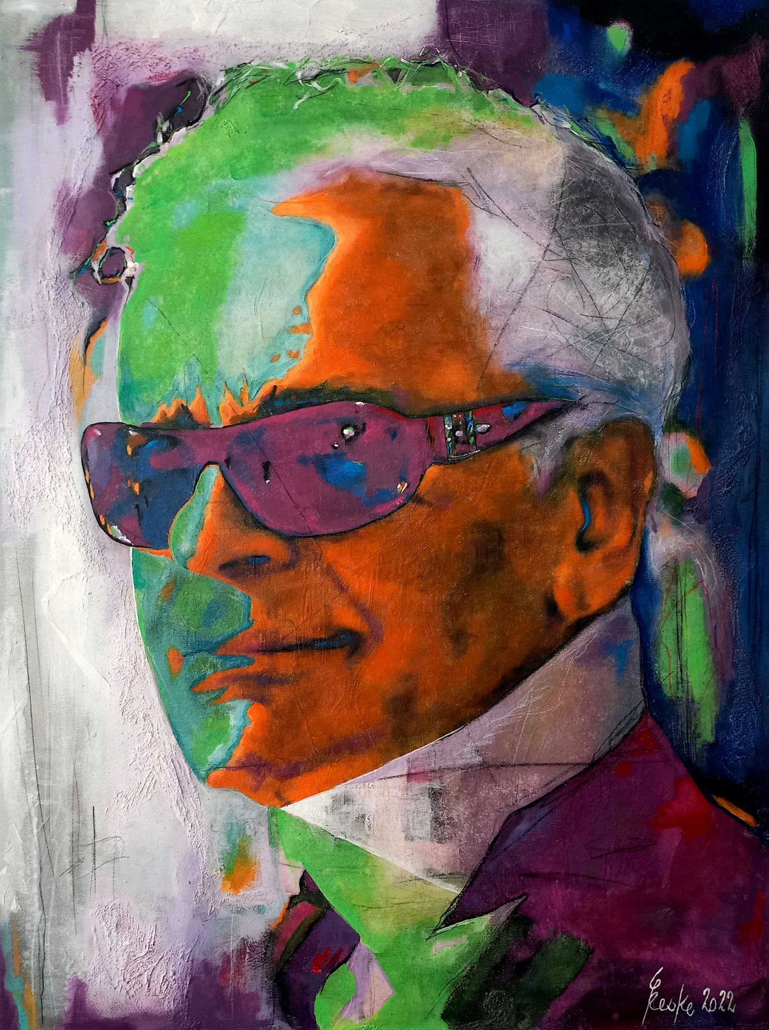 Karl I - 60x80 cm, Preis 2800 €