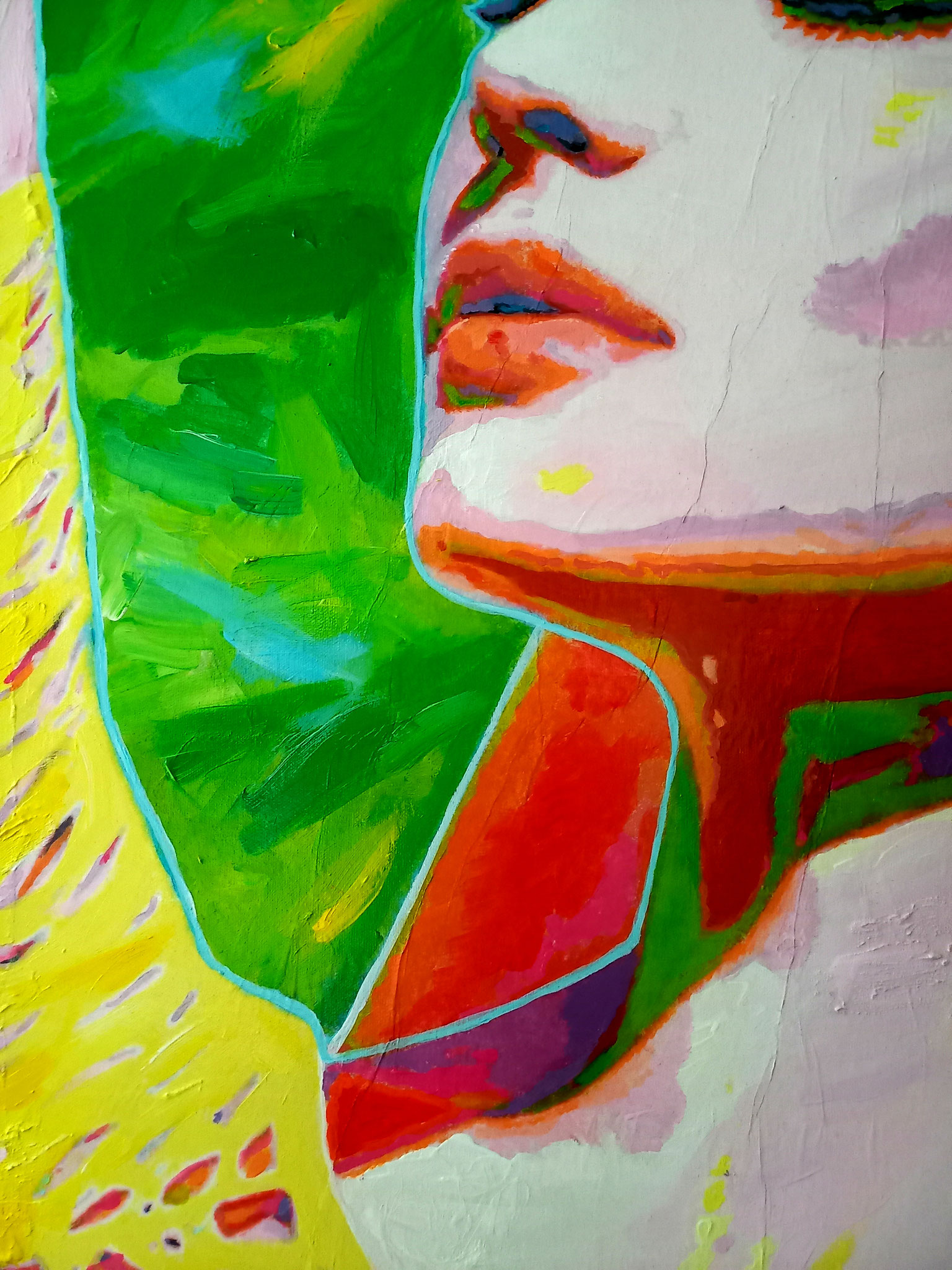 Detail Badende XVI