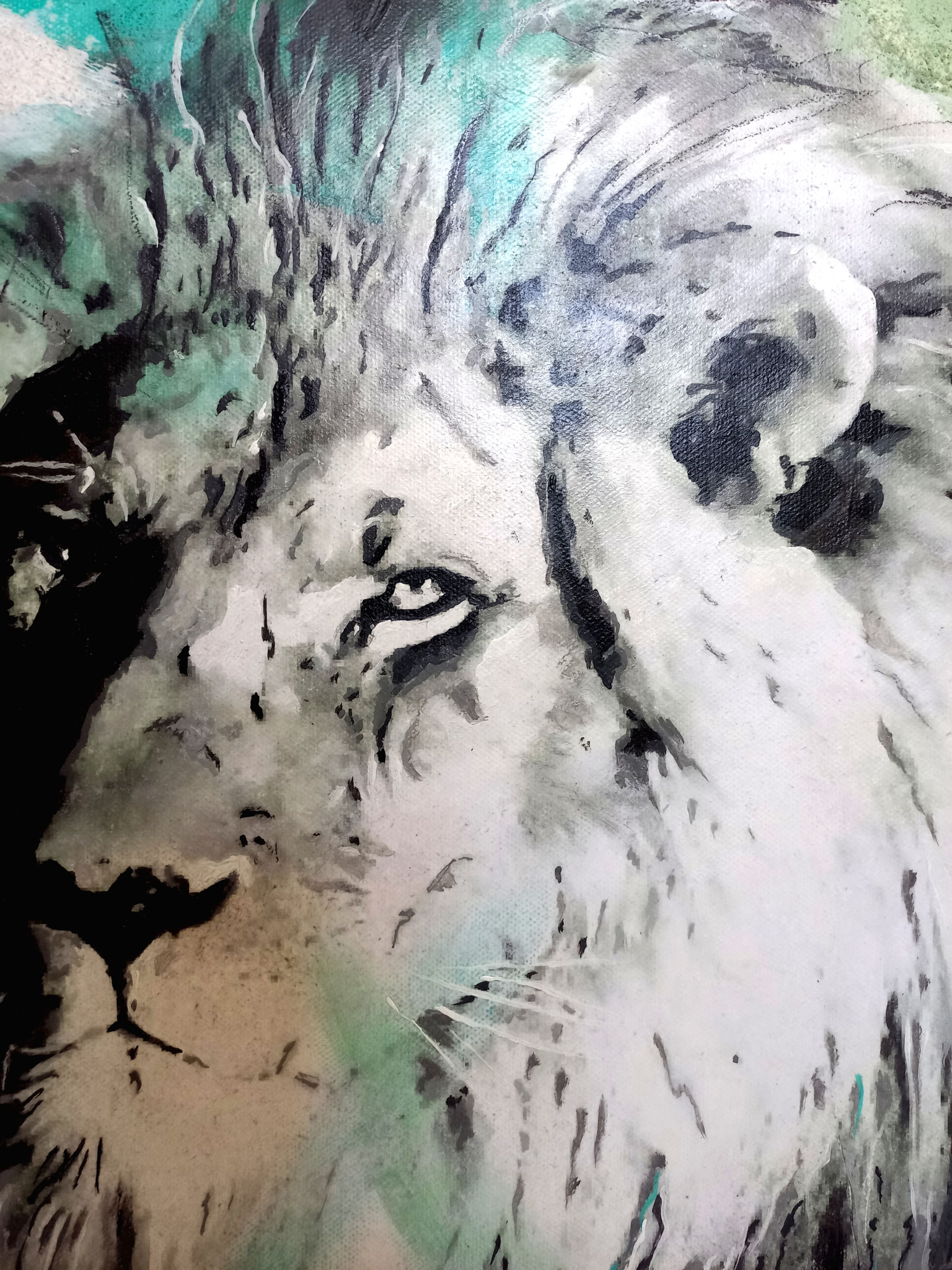 Detail "Lion"