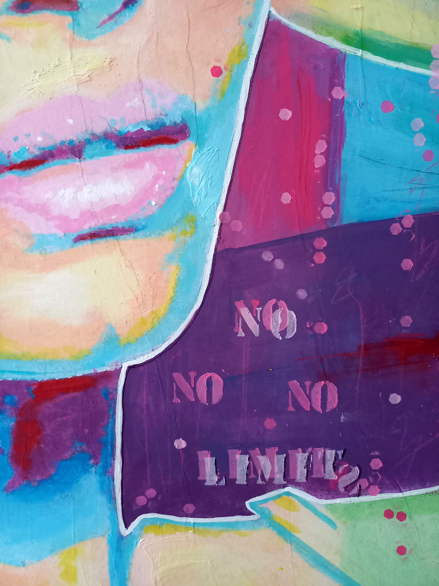 Die Badende XIII - Detail