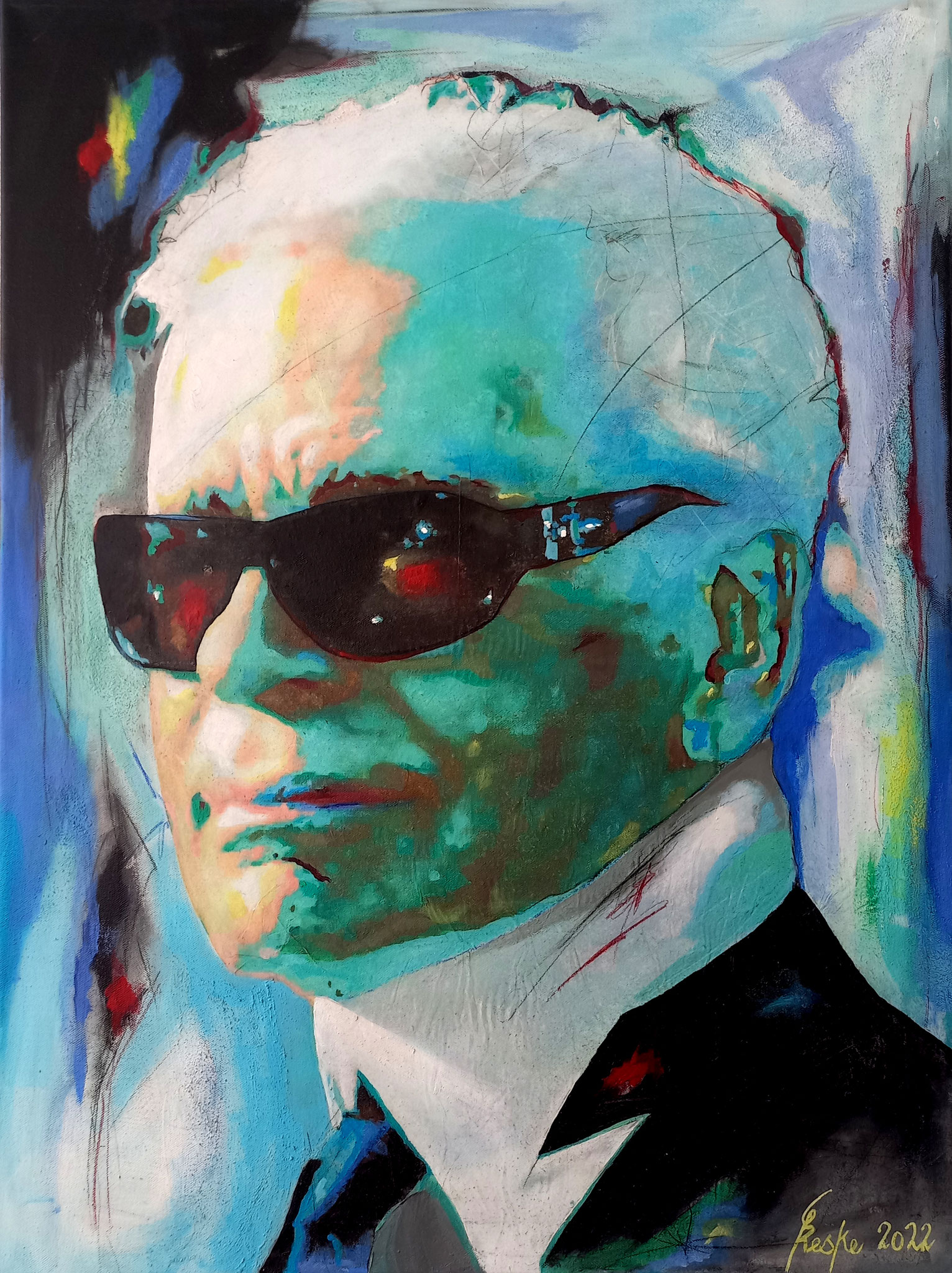 Karl II - 60x80 cm, Preis 2500 €
