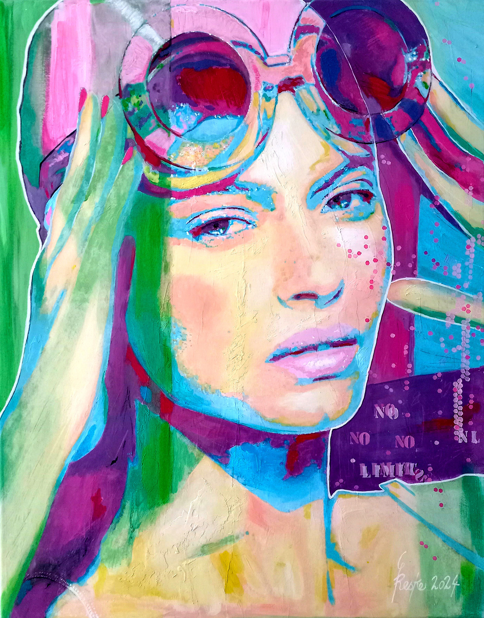 Die Badende XIII - no limits - 72x93 cm 