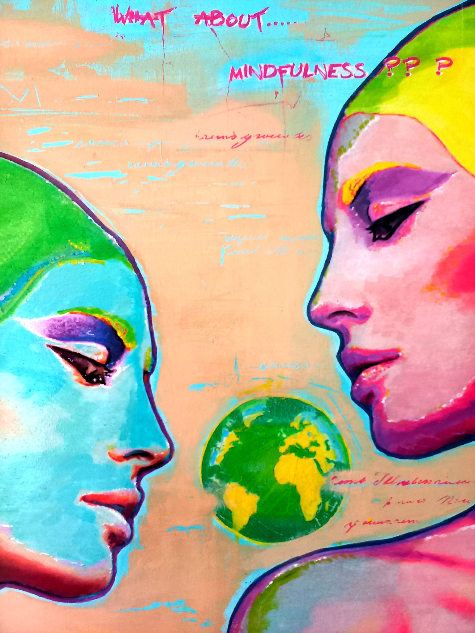 Detail die Badenden VI