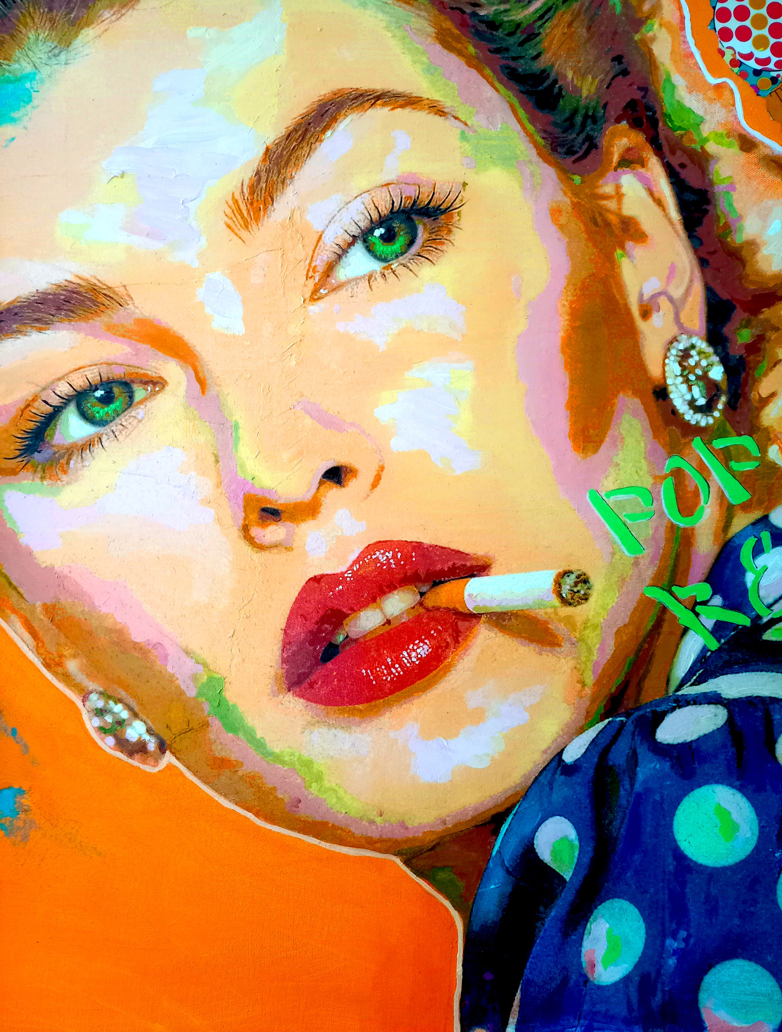 Detail "beyond my shoulder"