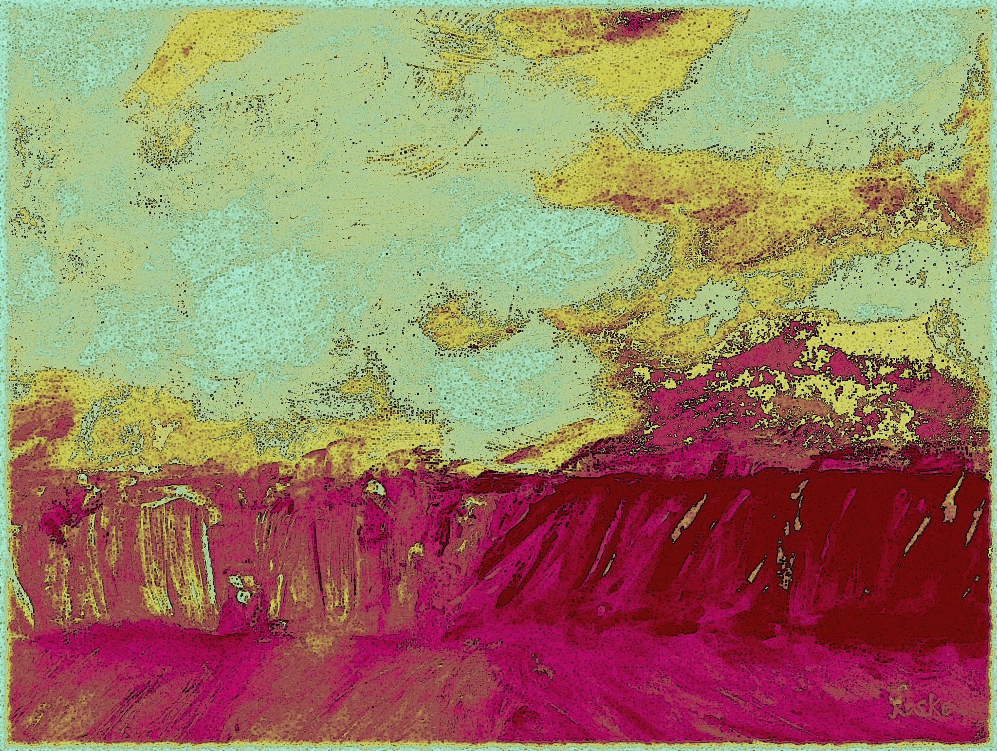 Digitale Kunst - in verschiedenen Größen erhältlich