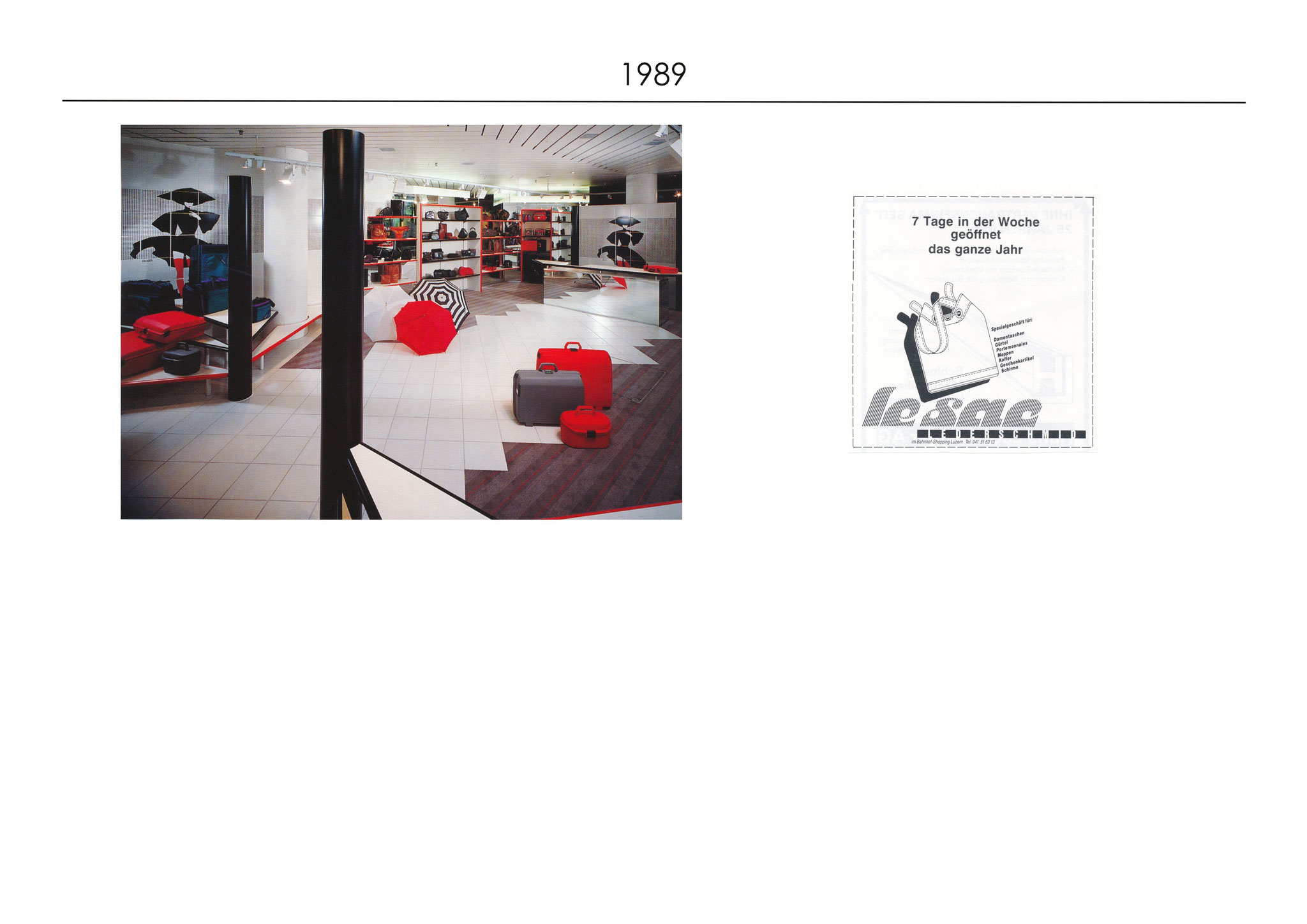 Inneneinrichtung 1989