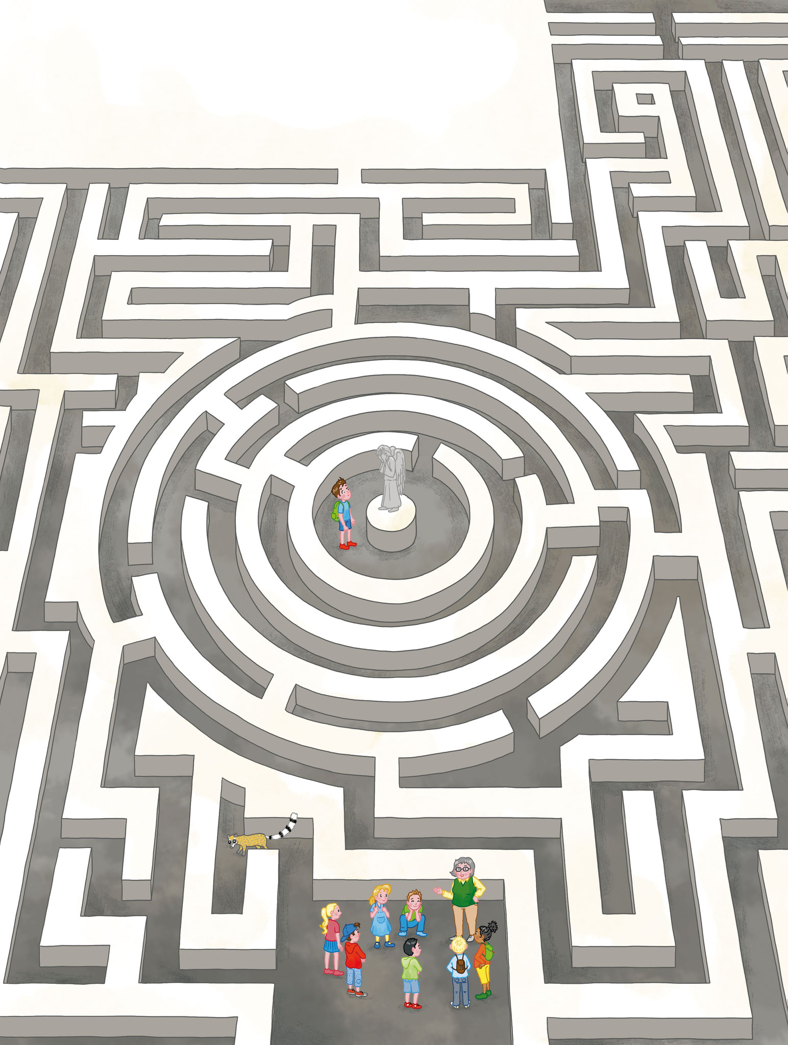 Labyrinthe für den Loewe Verlag.