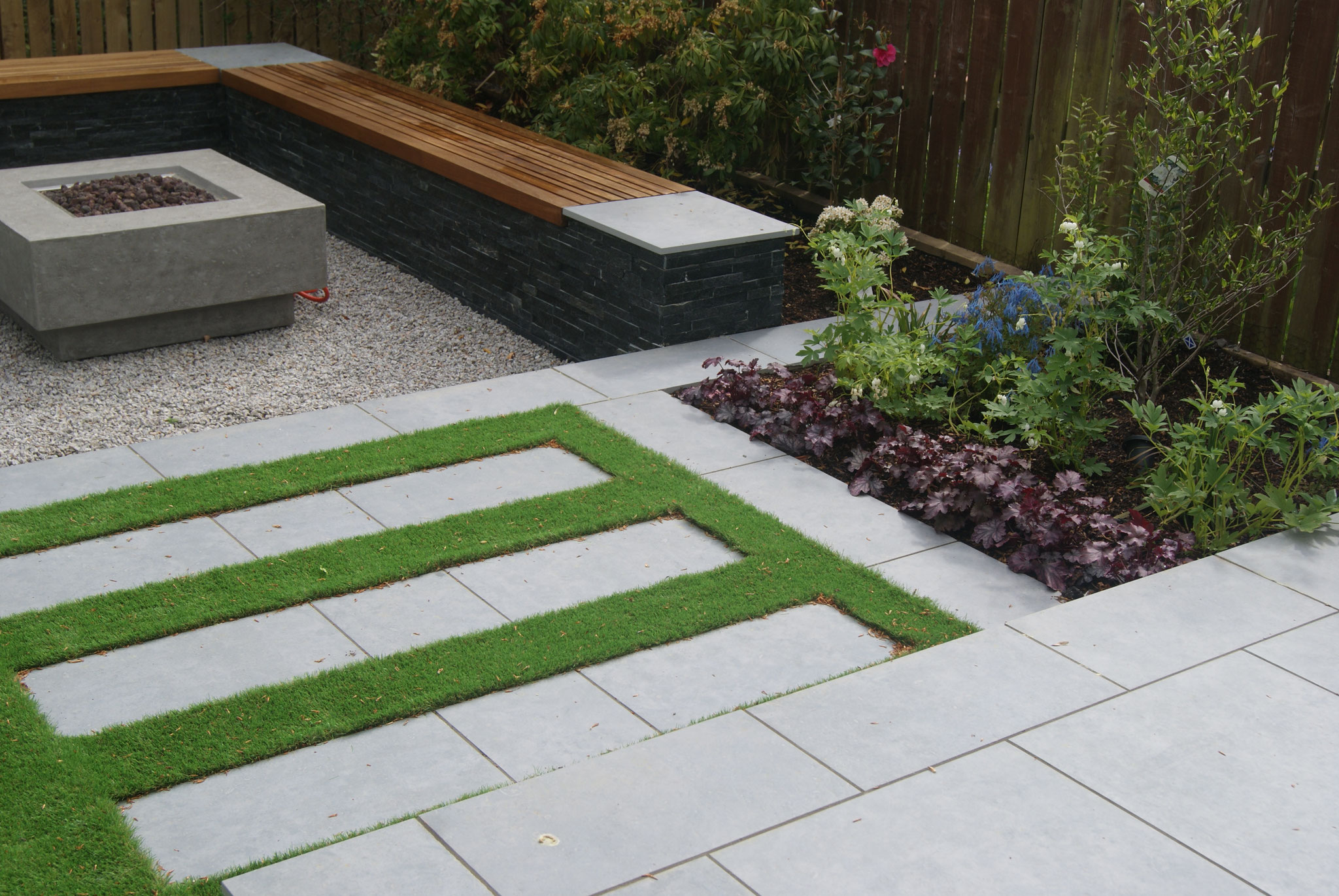 Contemporary Bearsden Garden Mhairi Auld Landscape Gardener Garden Design Bespoke