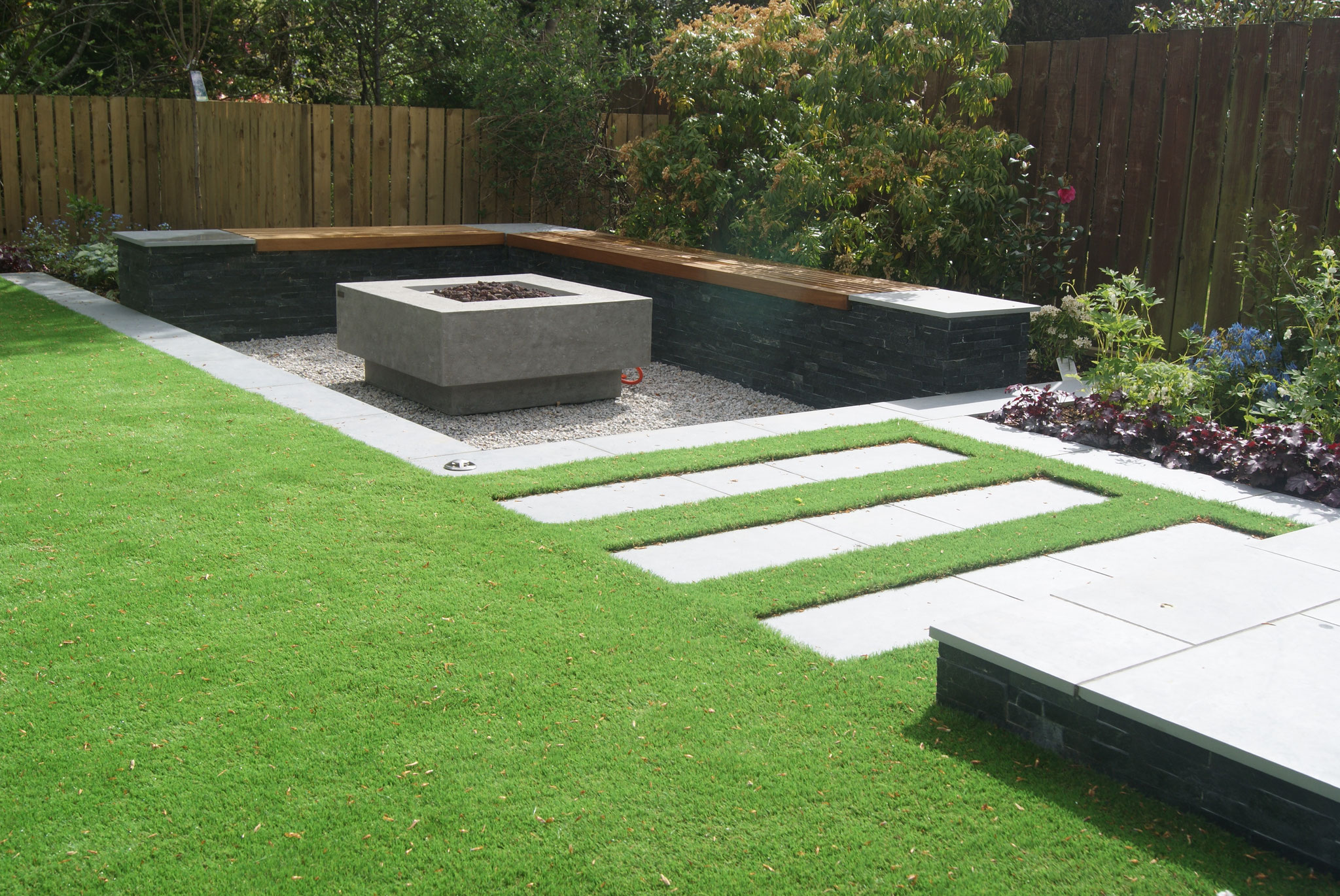 Contemporary Bearsden Garden Mhairi Auld Landscape Gardener Garden Design Bespoke