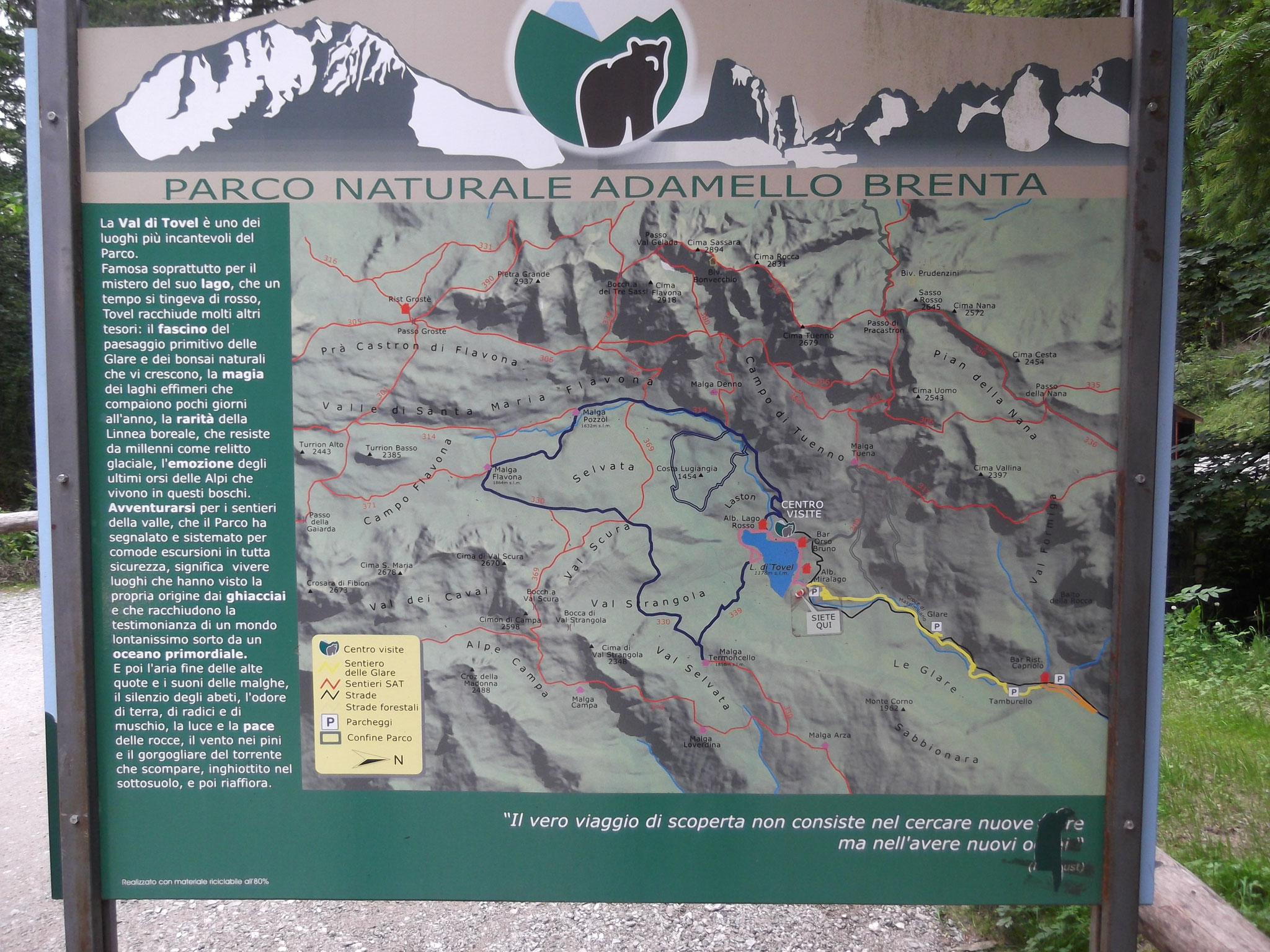 3)   Lago di Tovel