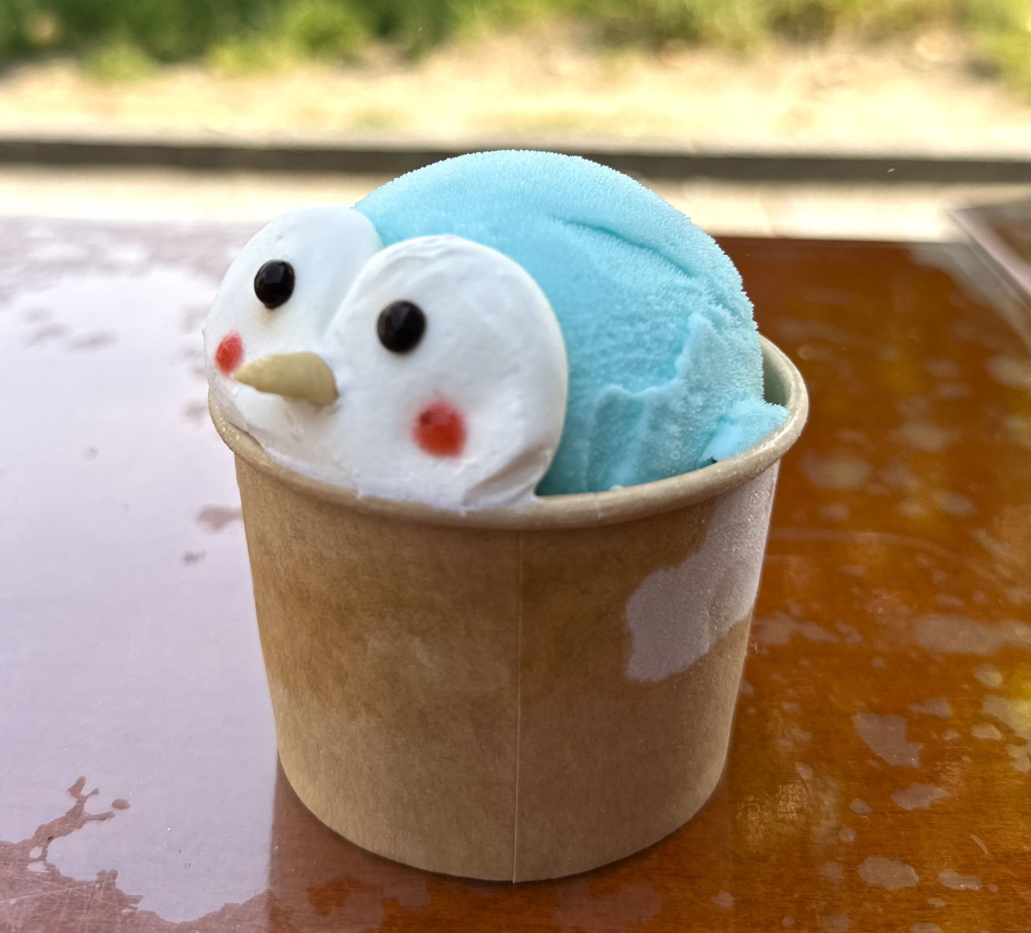 夏に登場！自家製ヨーグルトペンギンアイス！！