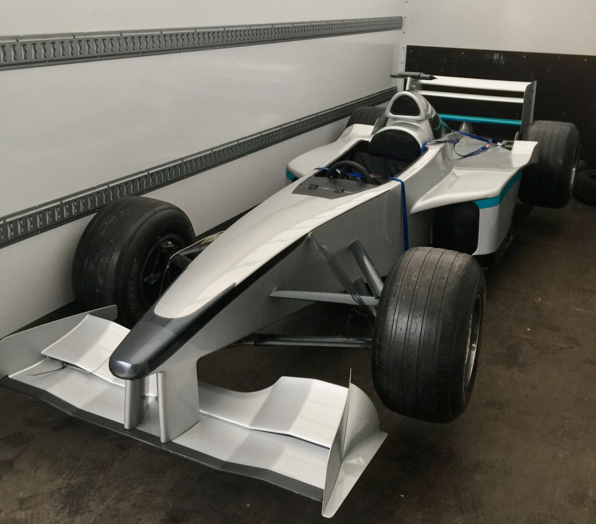 Formel Showcar Replica mieten für Filmaufnahmen und Fotosooting