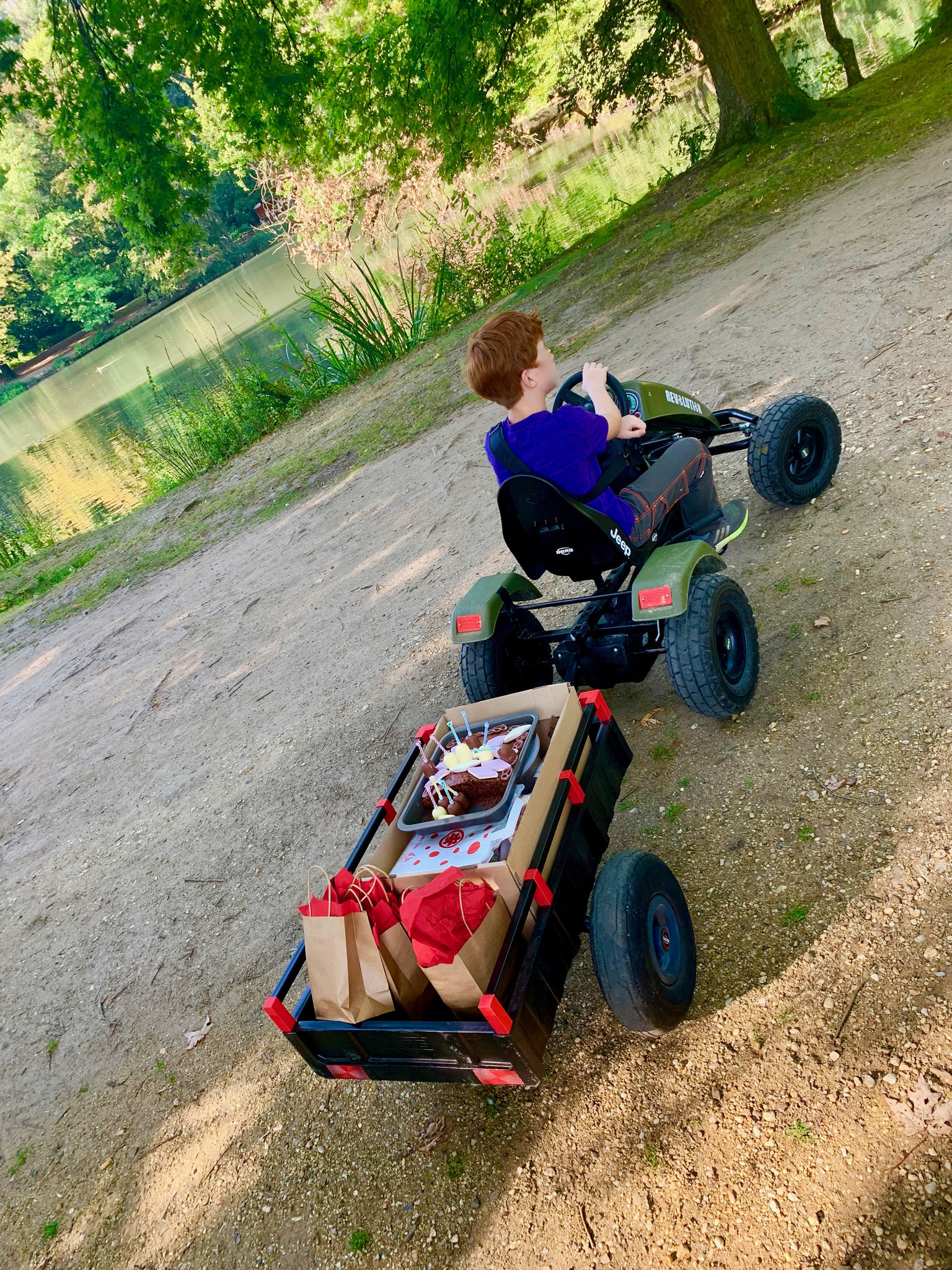 GoKart Anhänger ideal für Ihre Verpflegung