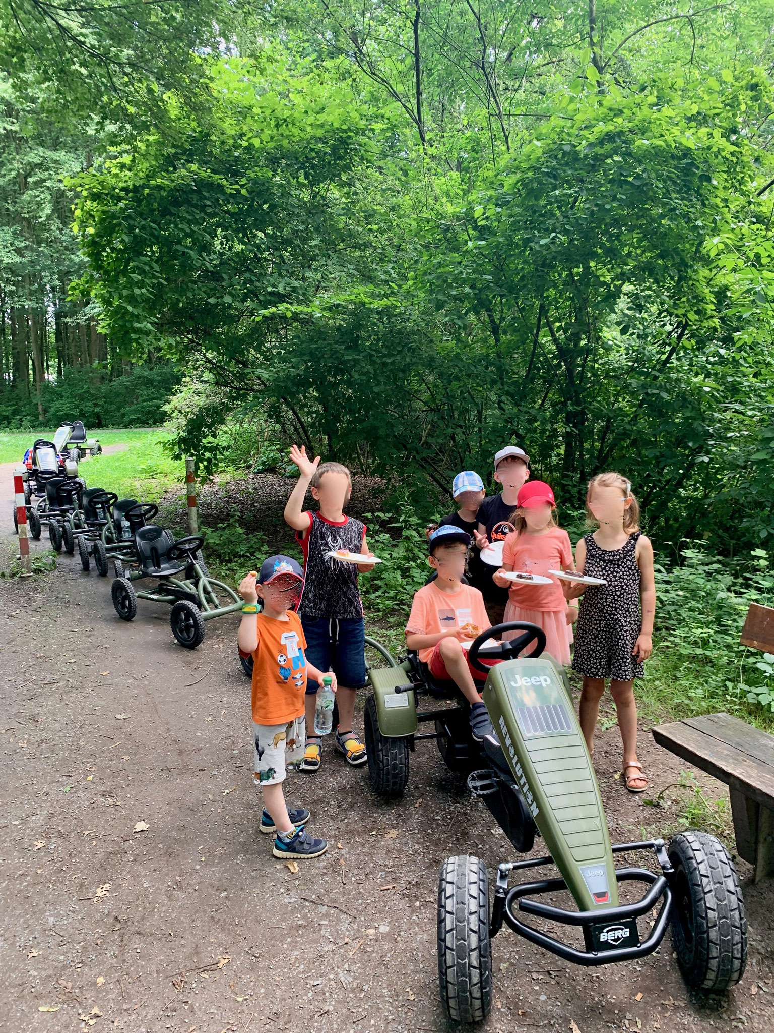 Kinder Kart Kindergeburtstag Unterbacher See Düsseldorf
