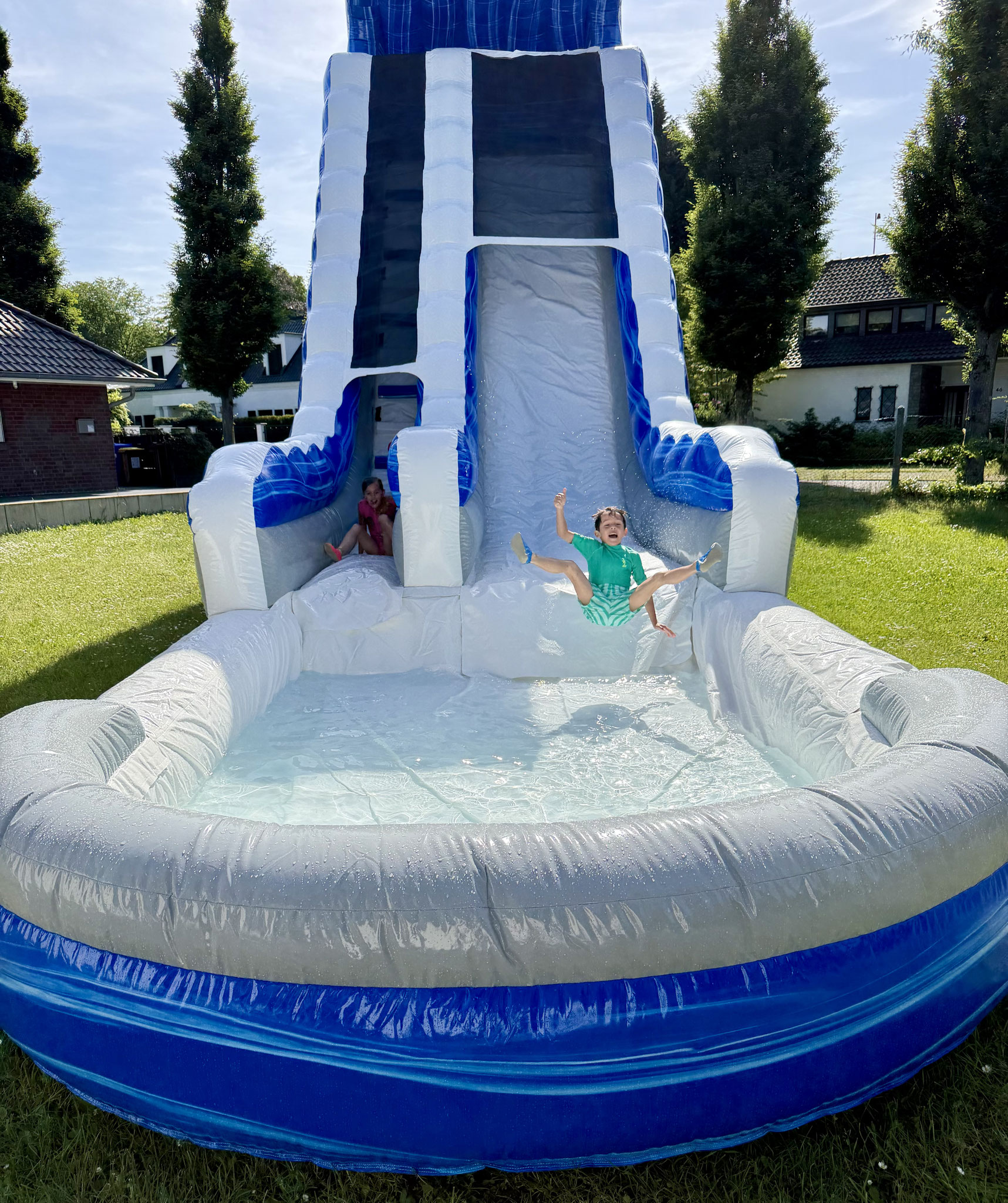 Wasserrutsche mieten