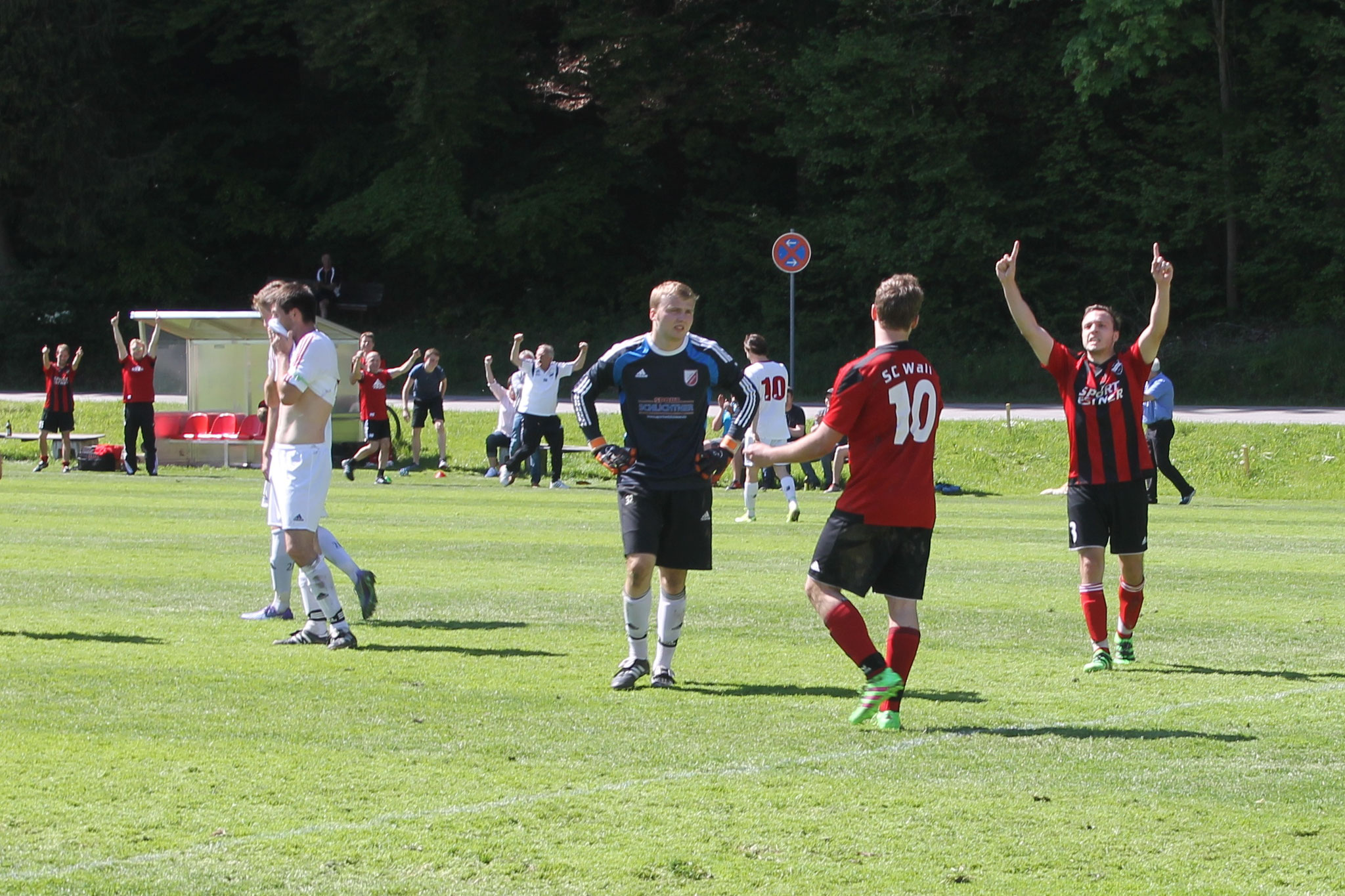 Torschütze gegen FC Real Kreuth II (2:0) am 21.5.2016