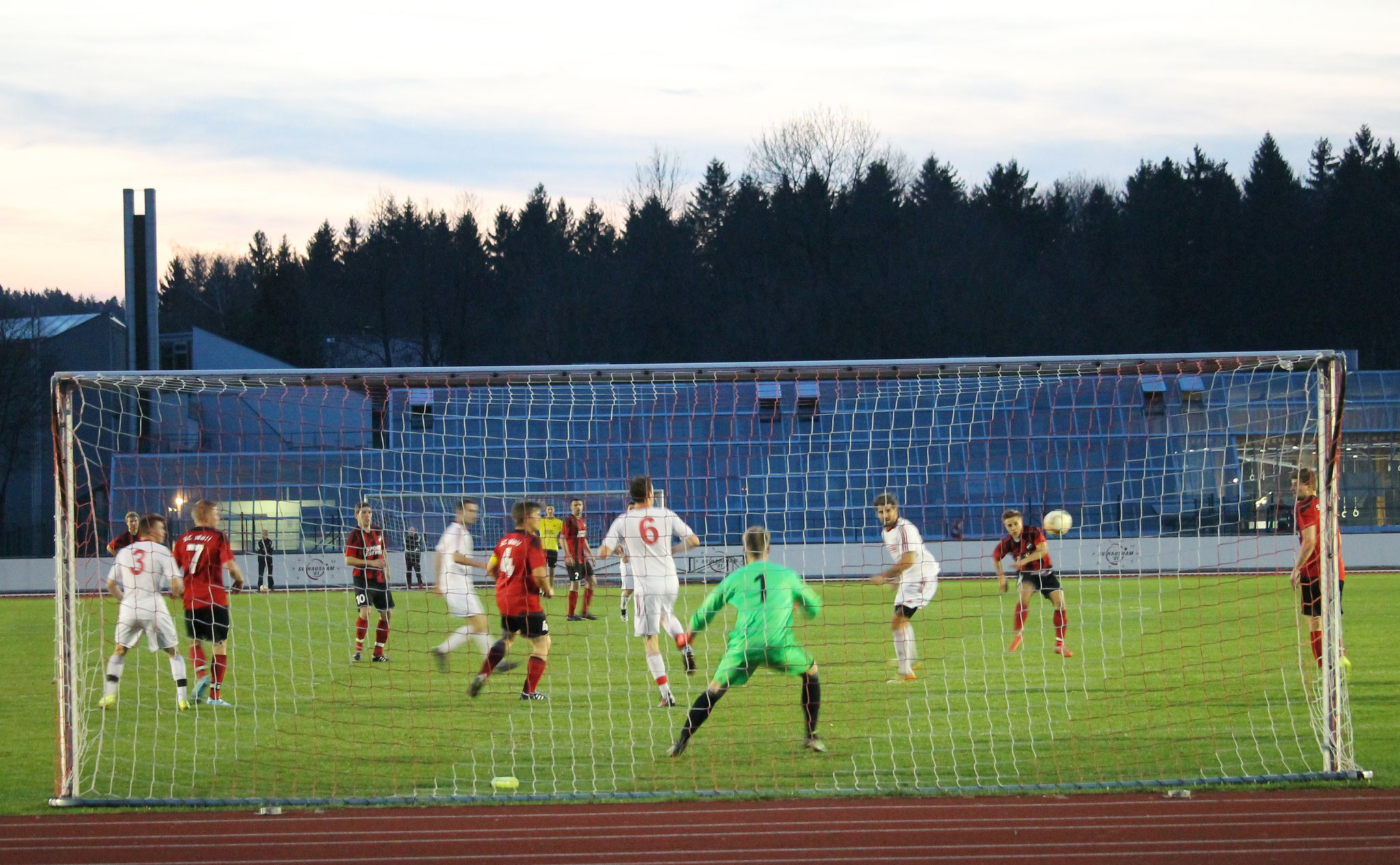 Tor zum 2:0 gegen SG Hausham II am 31.3.2017