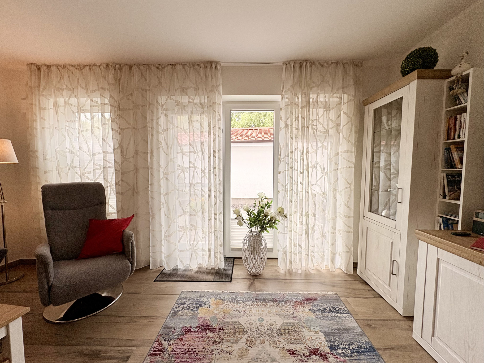 Zugang zur Terrasse vom Wohnbereich