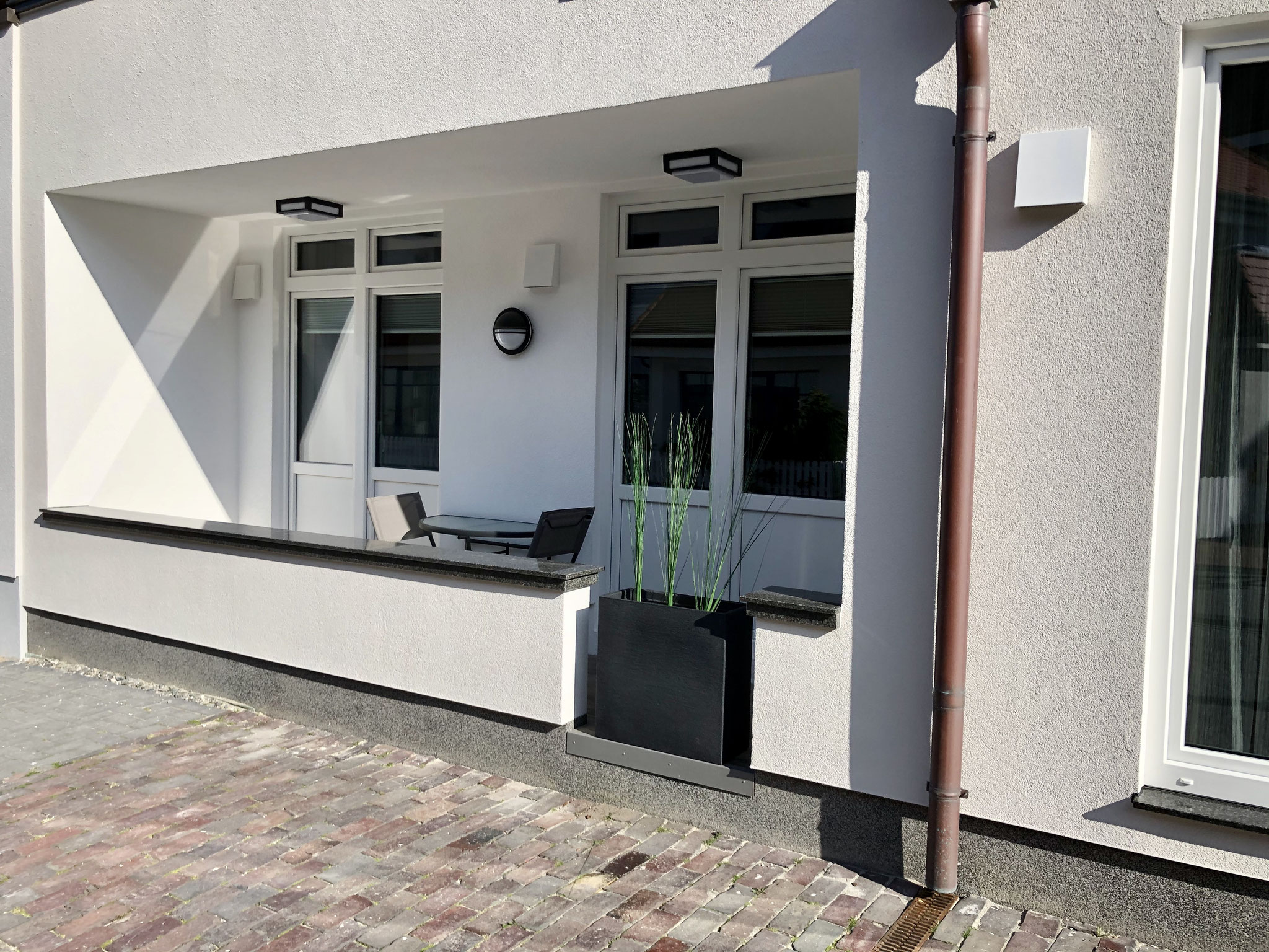 Terrasse Muschel