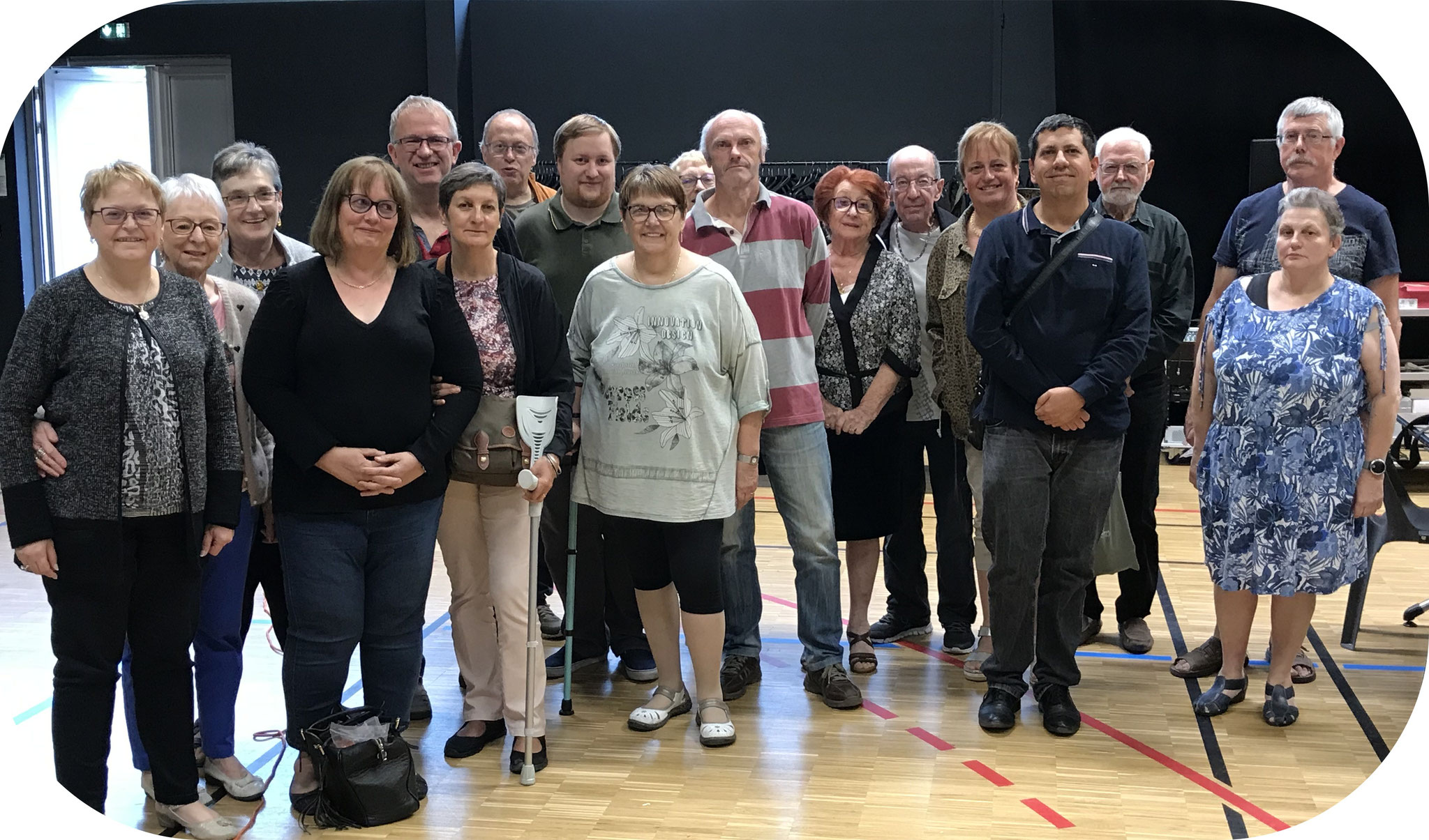 une partie des participants
