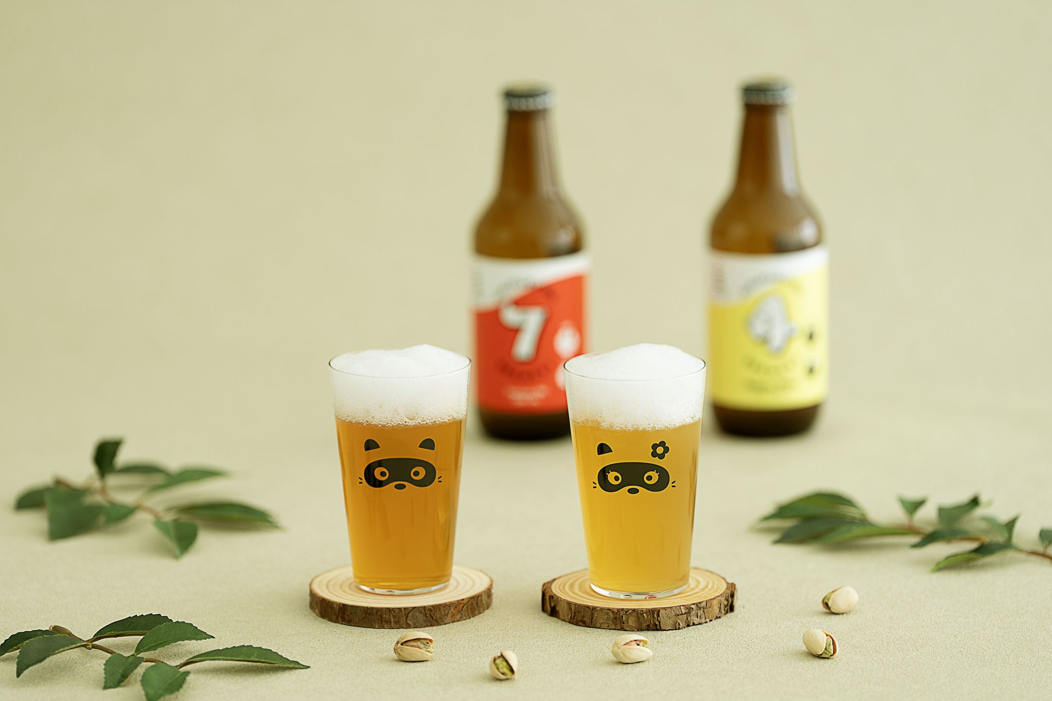 山淳製陶所 美濃焼 - 酒のうつわ 名入り湯呑み たぬきのうつわ