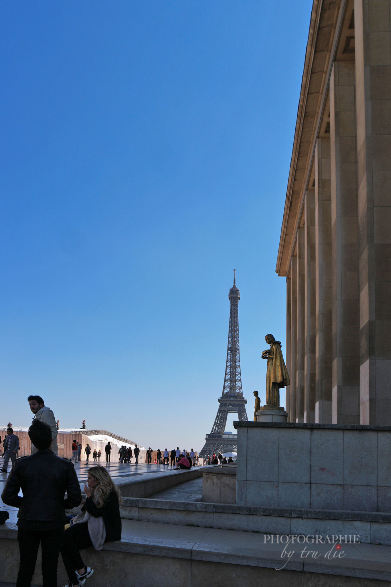 Bild: Trocadéro mit Palais de Chaillot in Paris