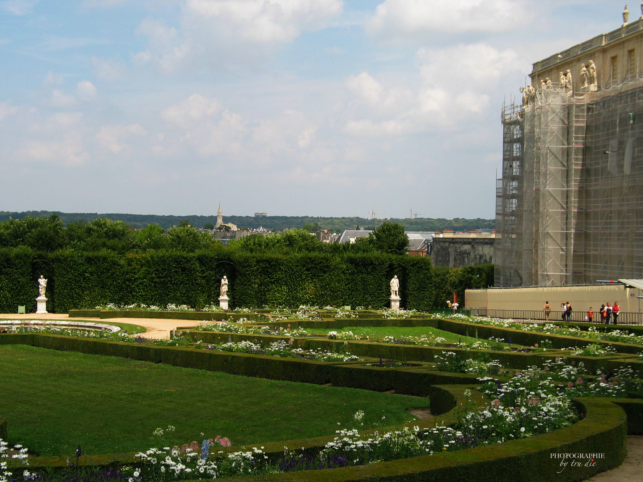 Bild: Château de Versailles mit Schlossgarten