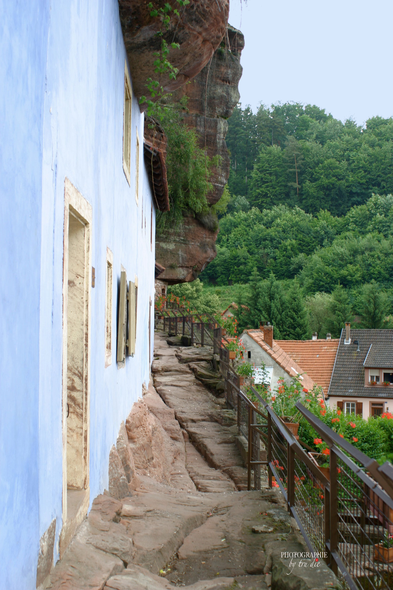 Bild: Felsenhäuser in Graufthal, Maison des rochers 