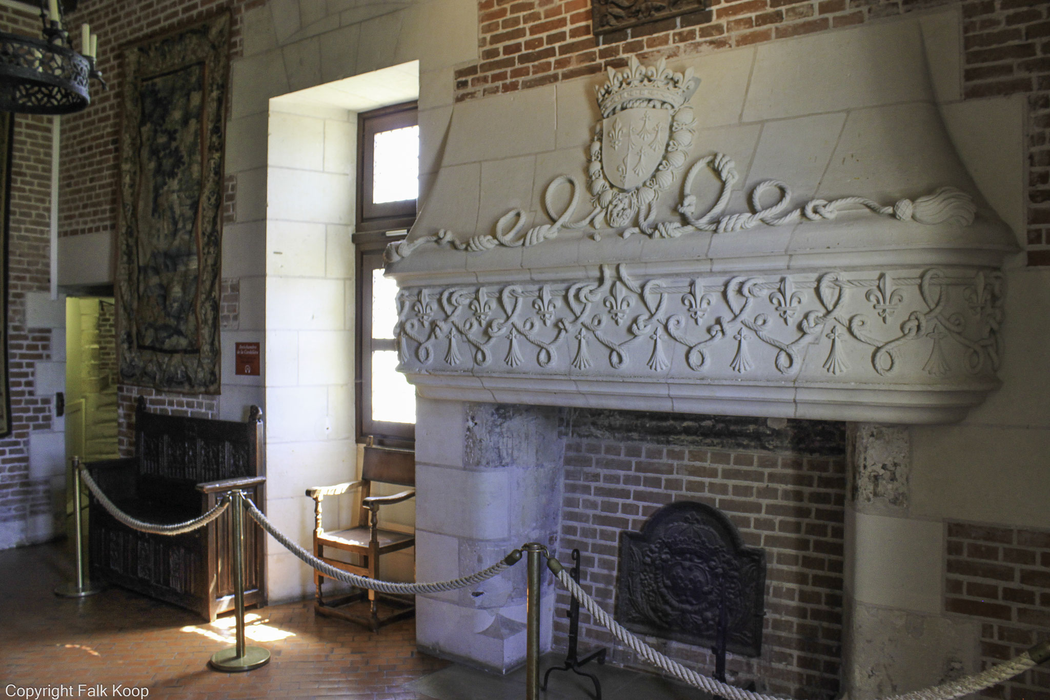 Bild: Im Innern von Château d´Amboise