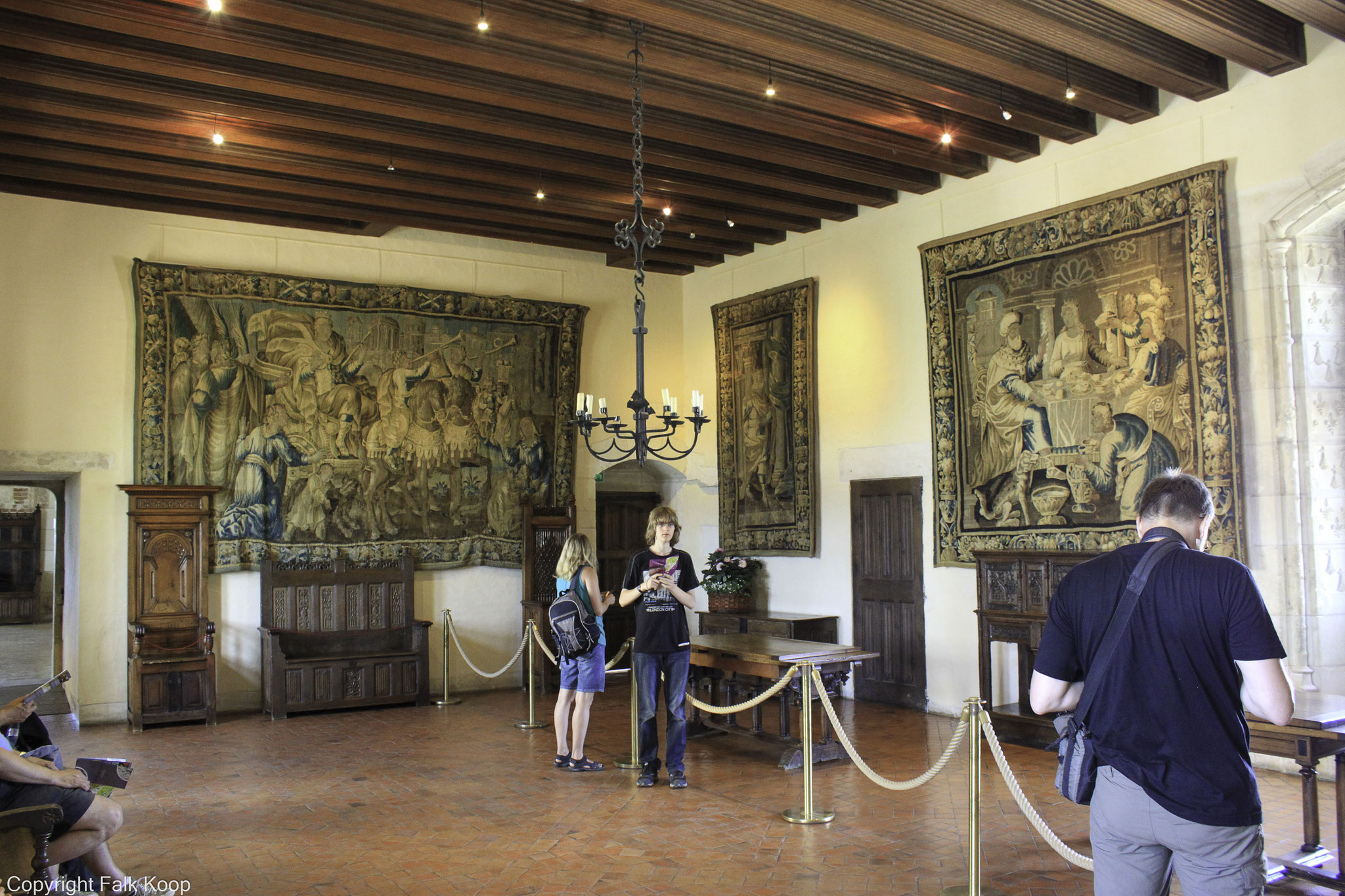 Bild: Im Innern von Château d´Amboise