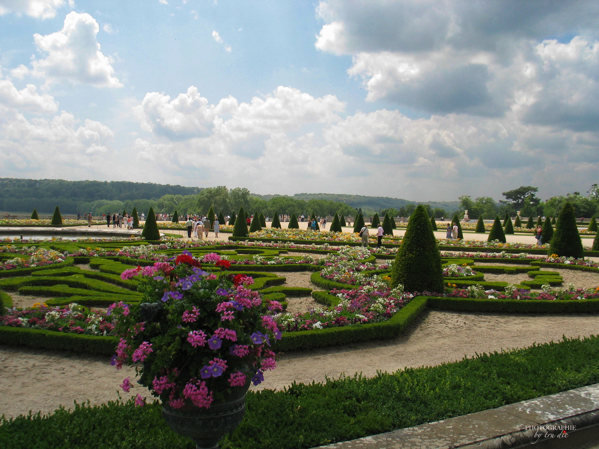 Bild: Château de Versailles mit Schlossgarten