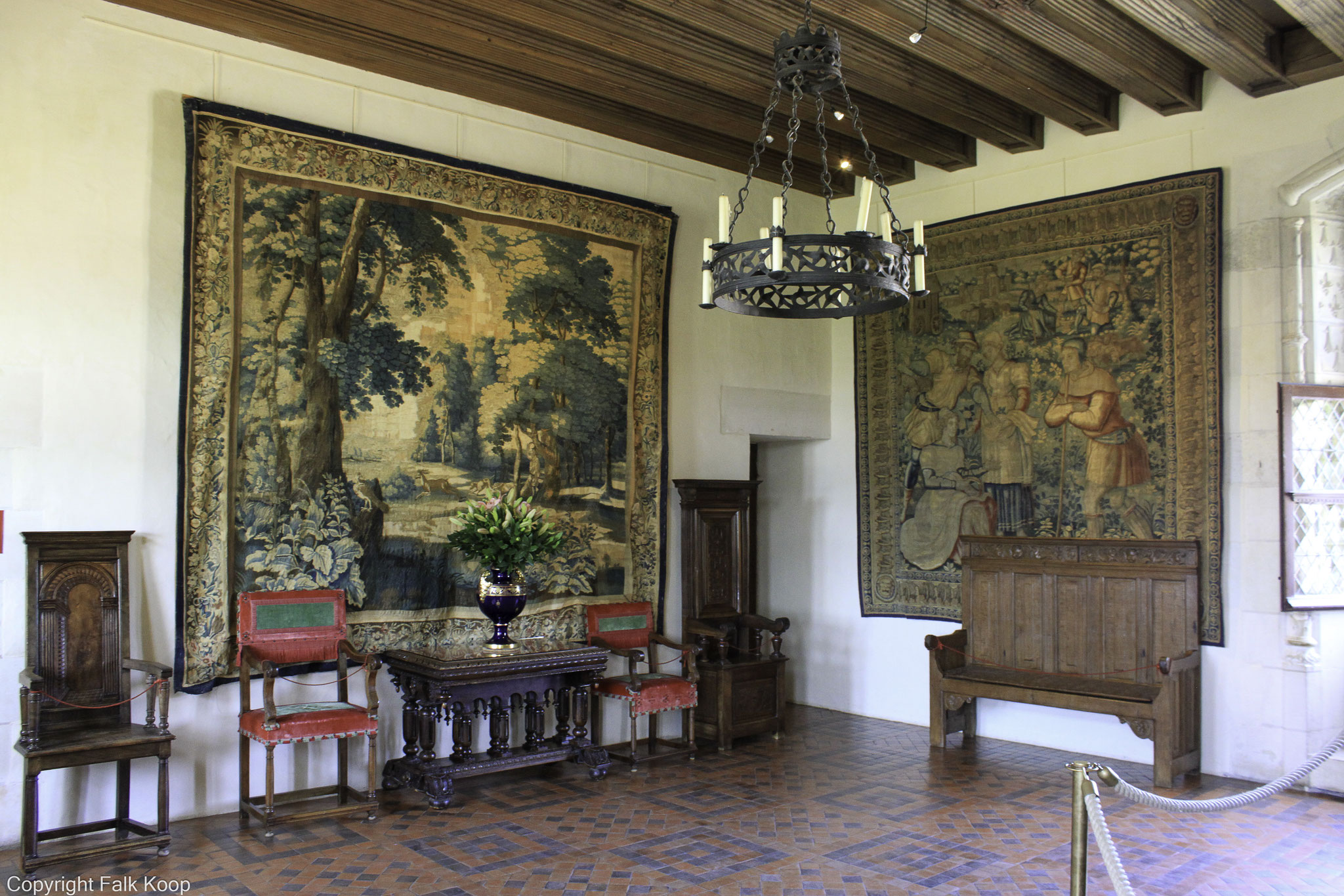 Bild: Im Innern von Château d´Amboise