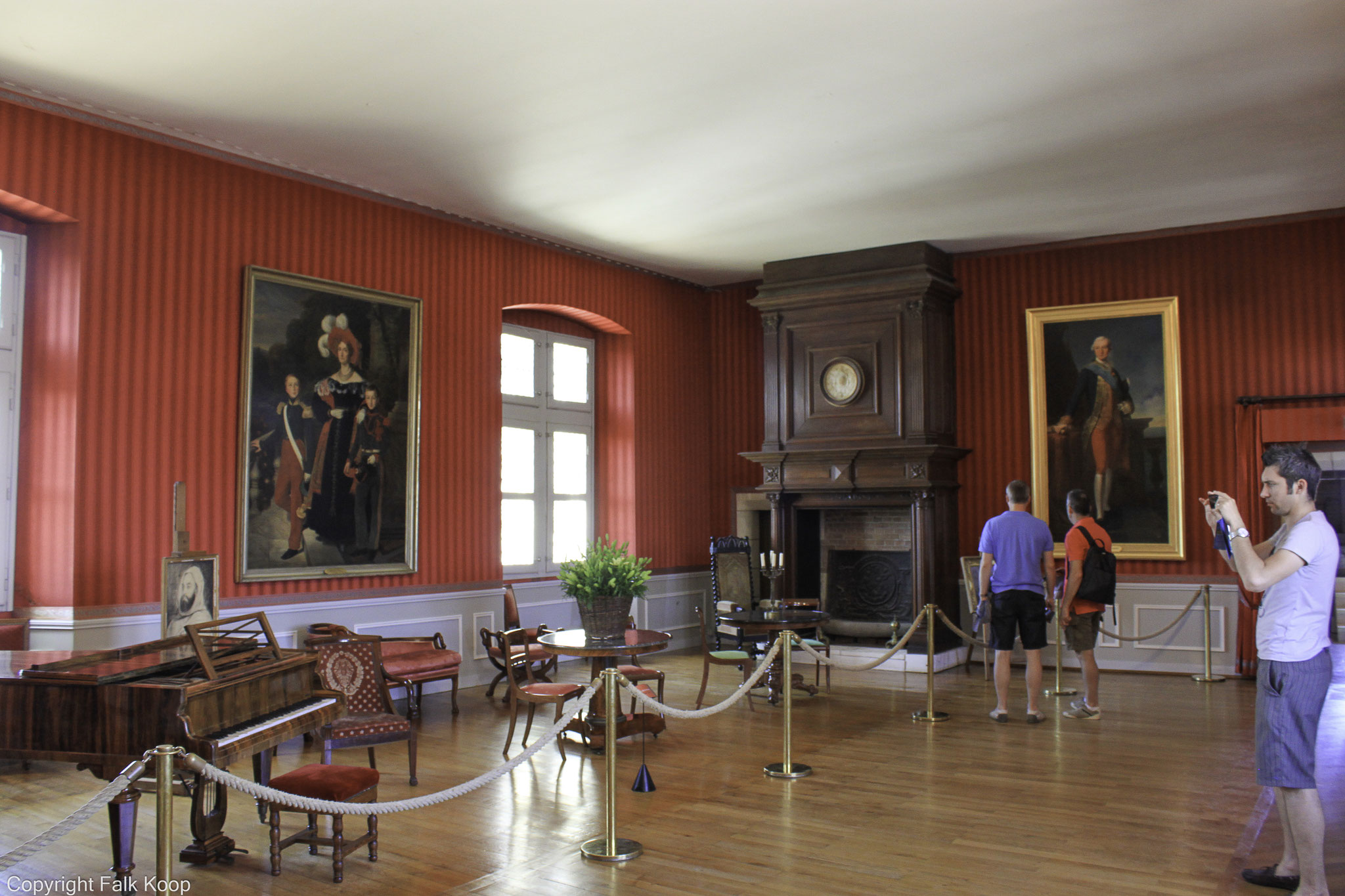 Bild: Im Innern von Château d´Amboise