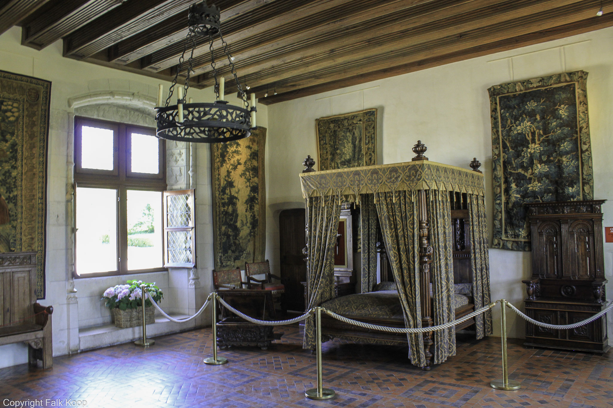 Bild: Im Innern von Château d´Amboise