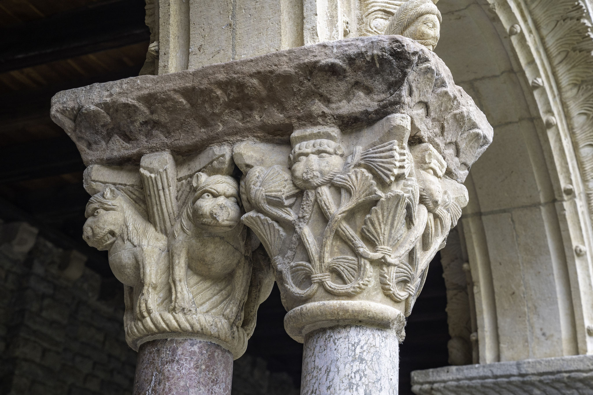 Bild: Der Kreuzgang der Monastir de Santa Maria in Ripoll 