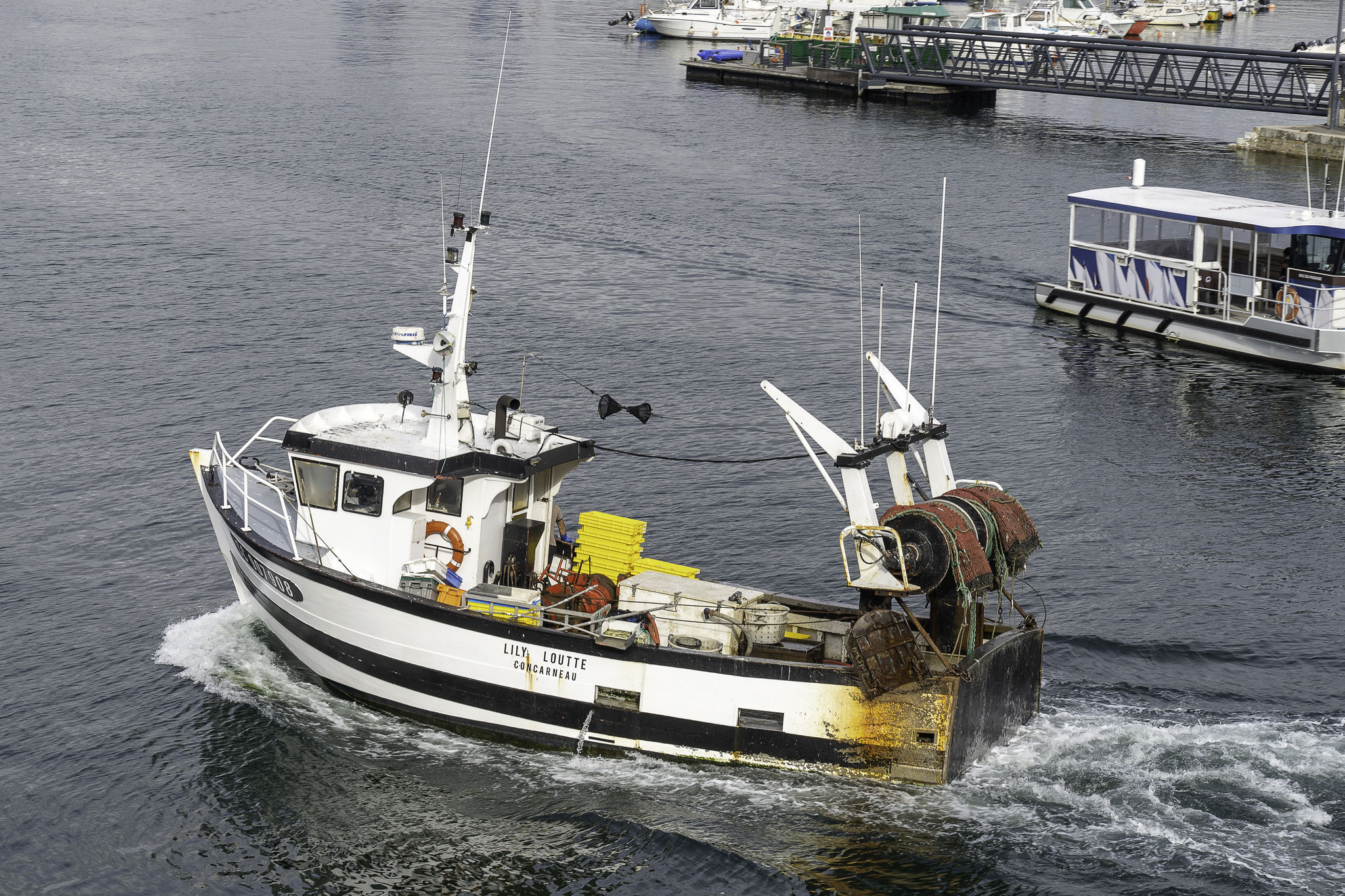 Fischkutter in Concarneau