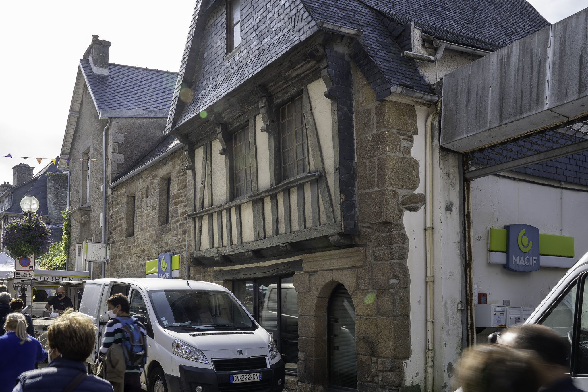 Bild: Altstadt in Lannion 