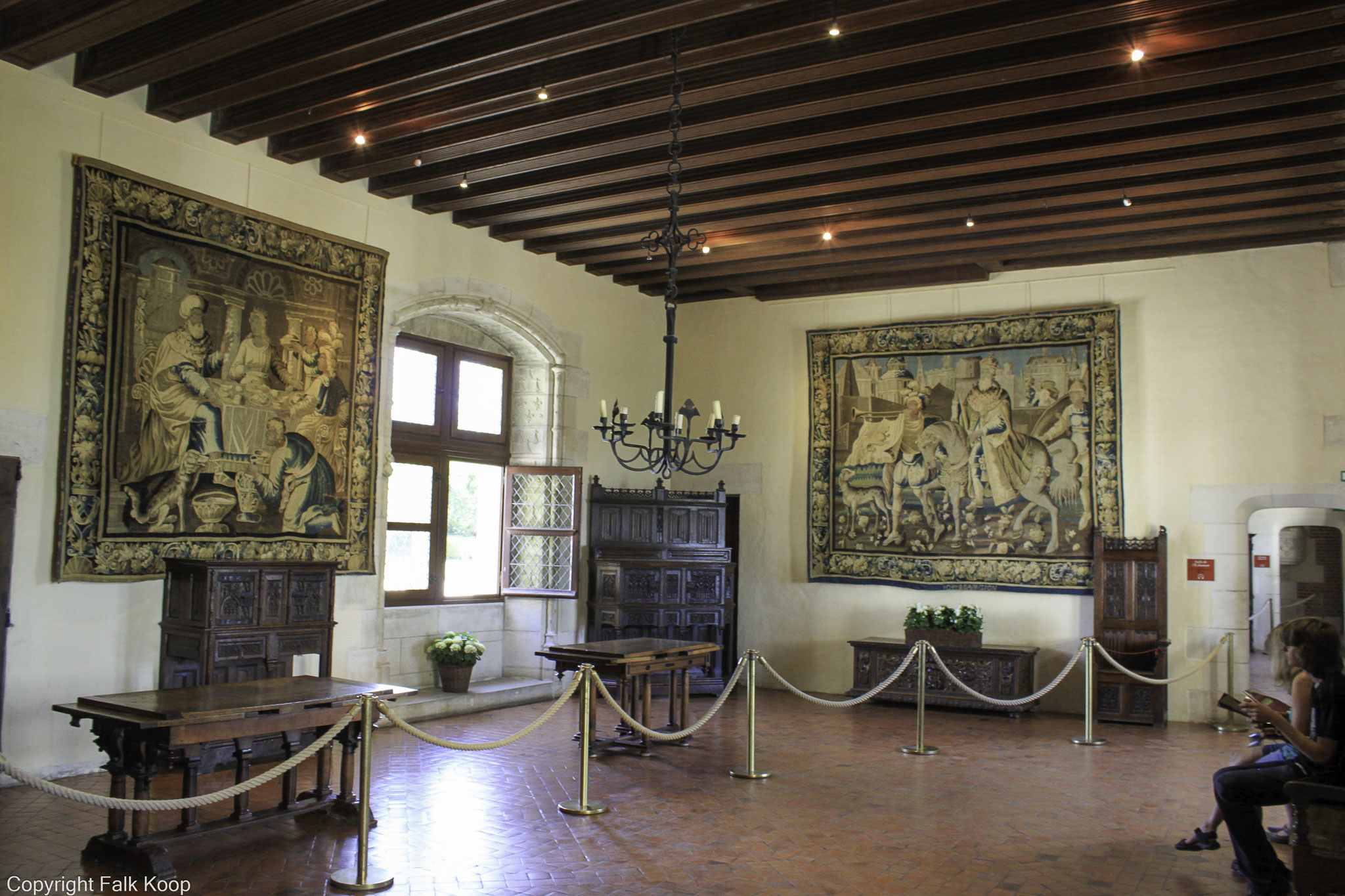 Bild: Im Innern von Château d´Amboise