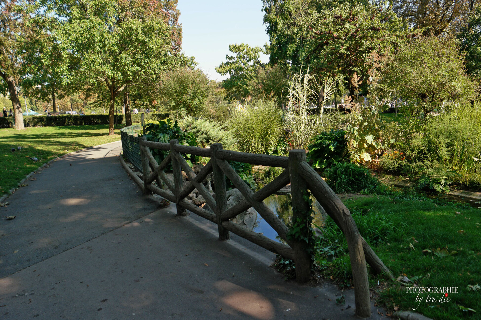 Bild: im Jardin de Trocadéro