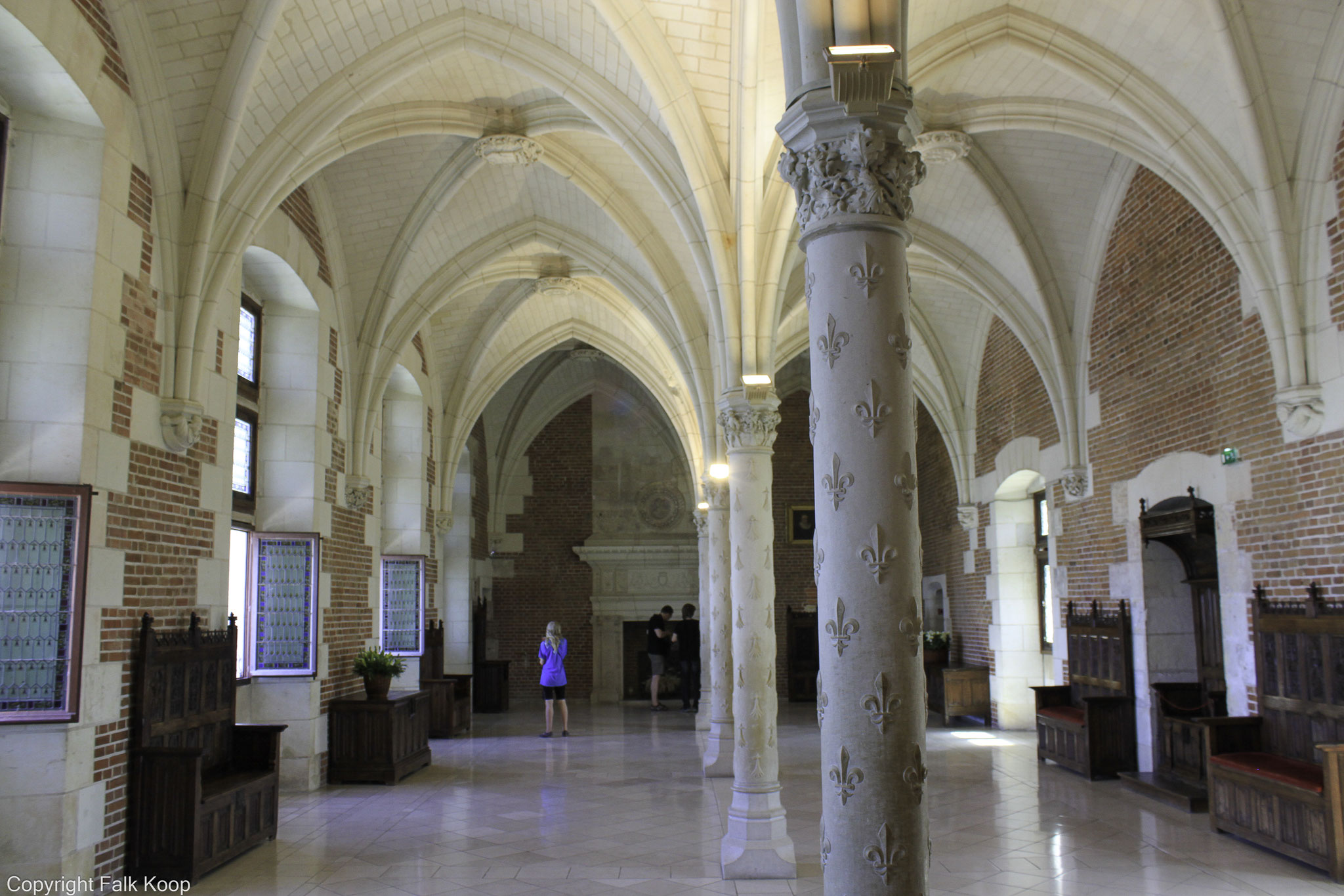 Bild: Im Innern von Château d´Amboise