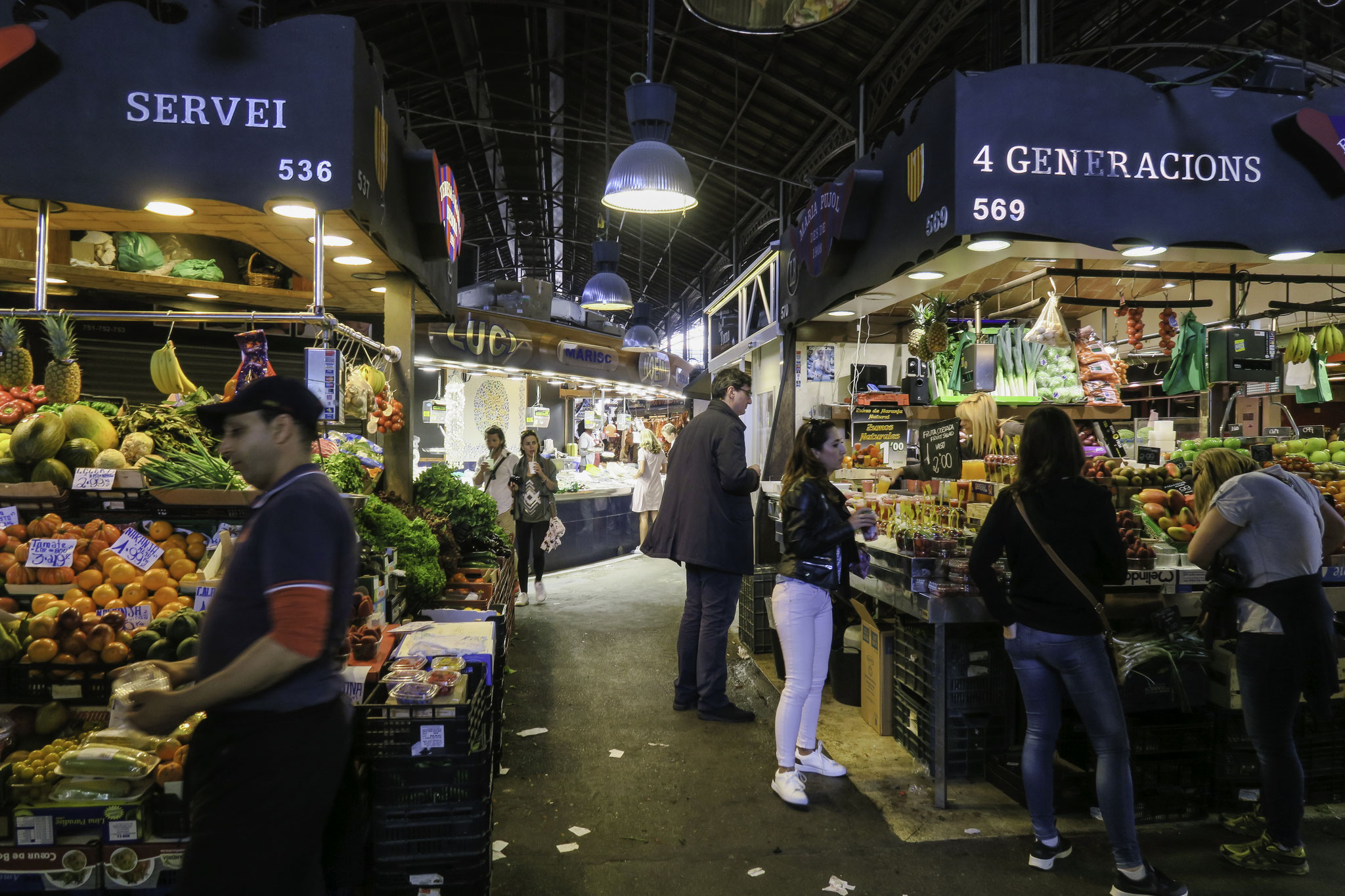 Bild: Mercat de la Boqueria, Barcelona 