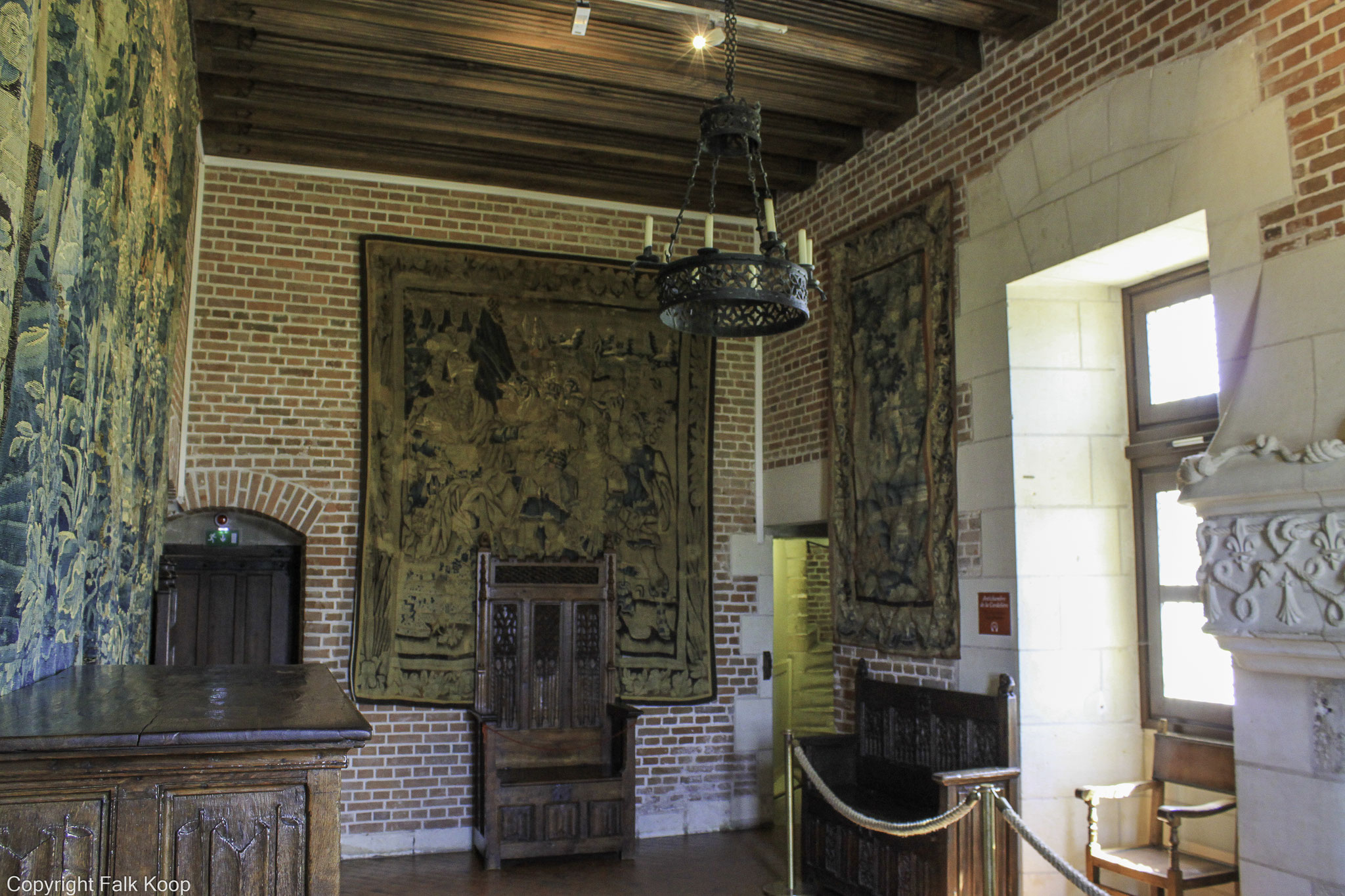 Bild: Im Innern von Château d´Amboise