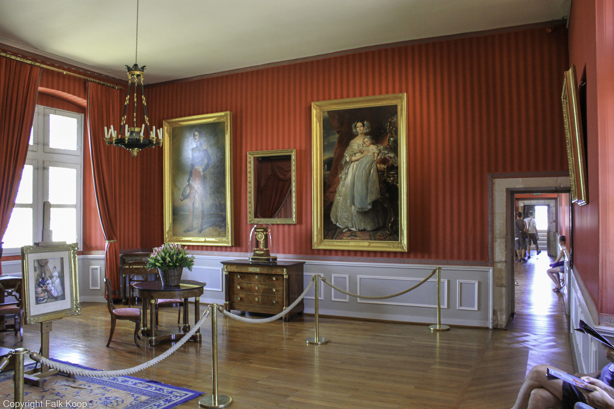 Bild: Im Innern von Château d´Amboise