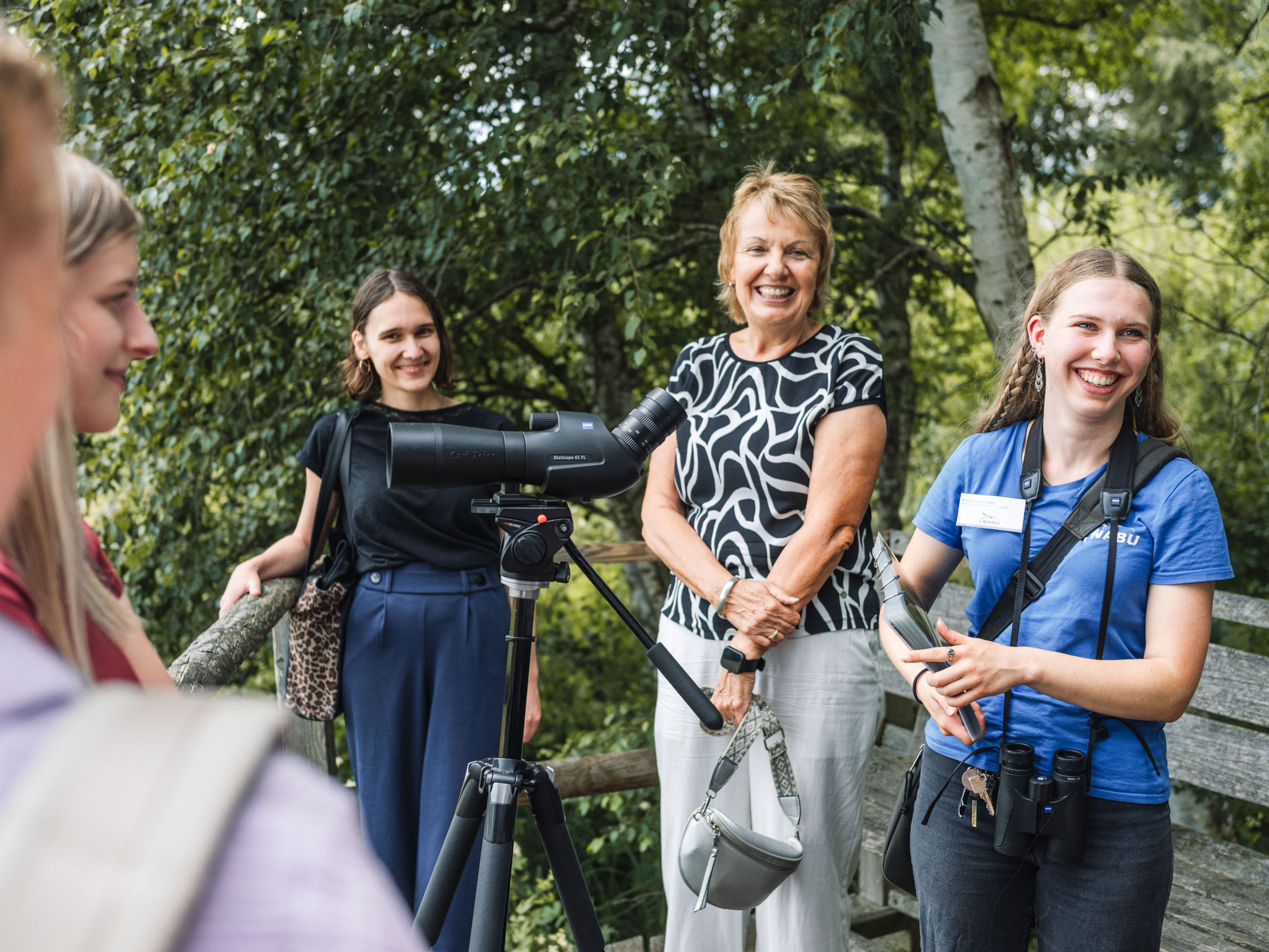 Sicher vor Menschen sprechen (Bild: Touristikmarketing Bad Buchau)