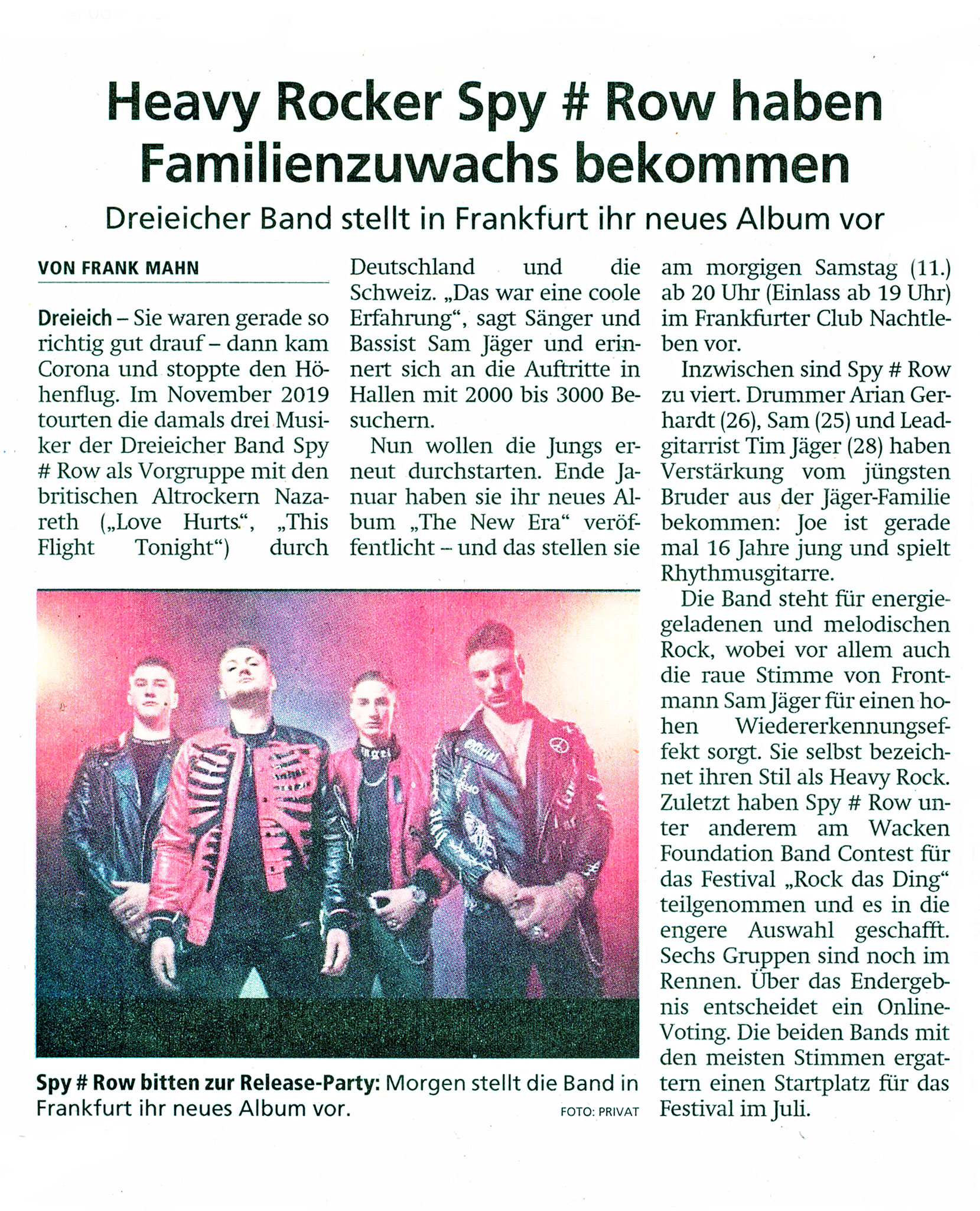 Offenbach Post, 10. FEbruar 2023