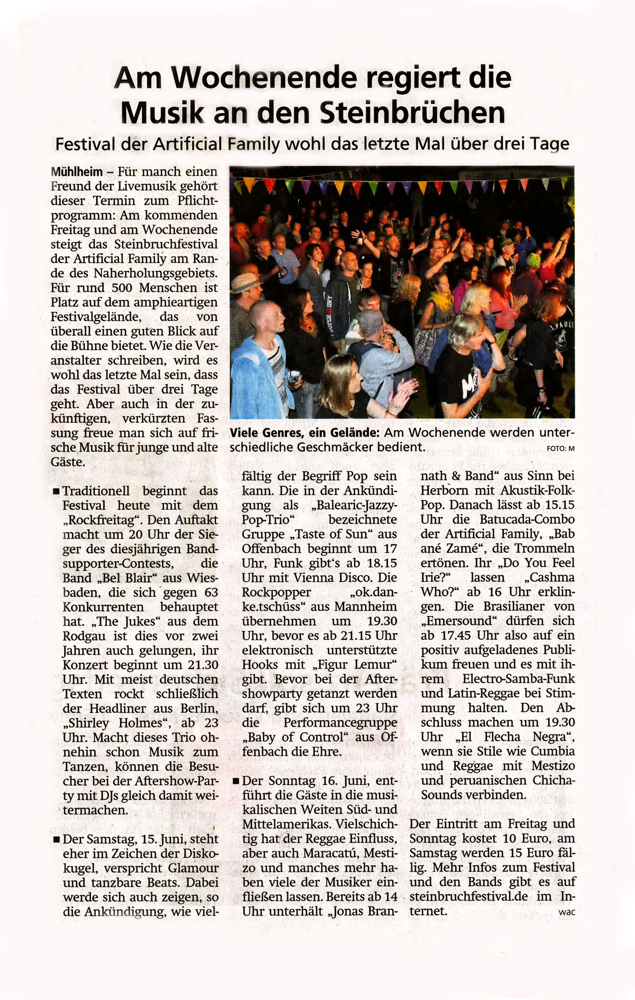 Offenbach Post, 14. Juni 2019