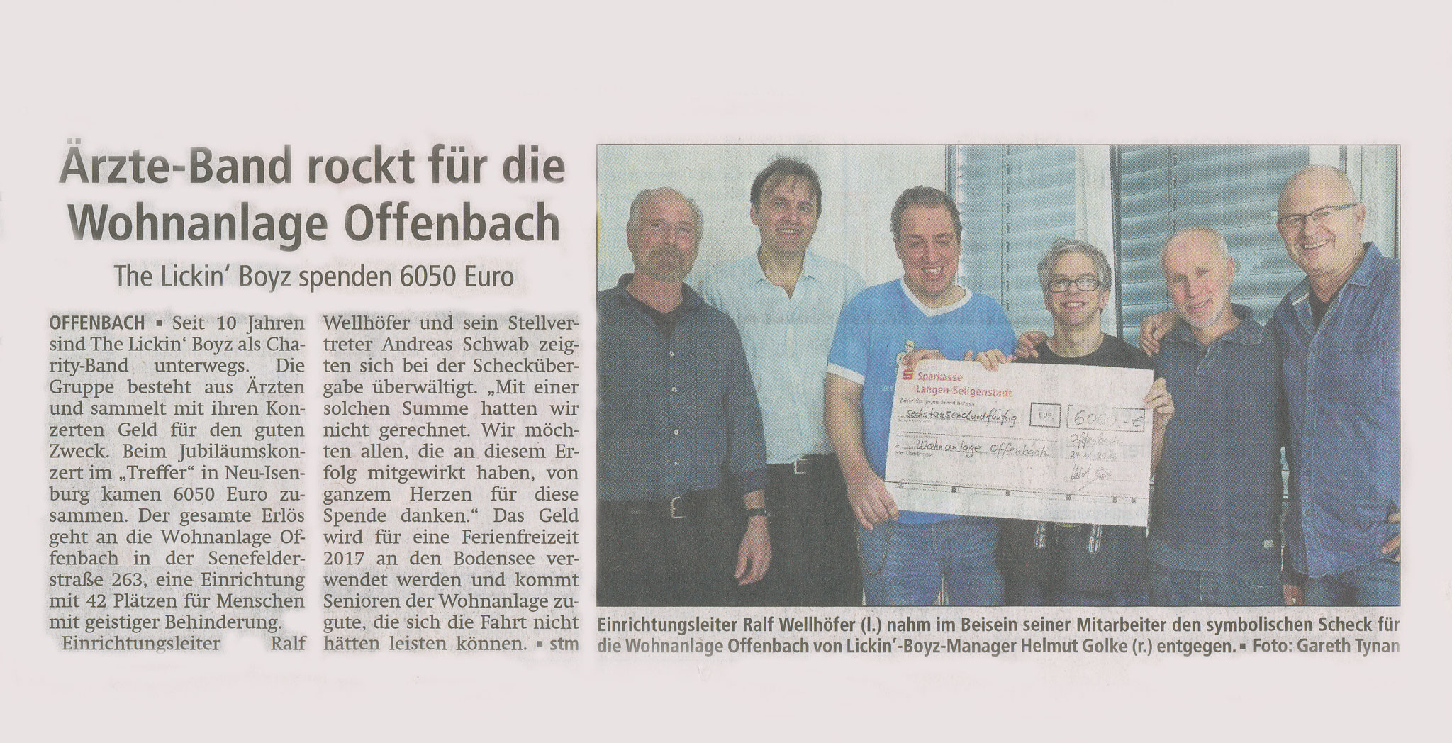 Offenbach Post, 1. Dezember 2016