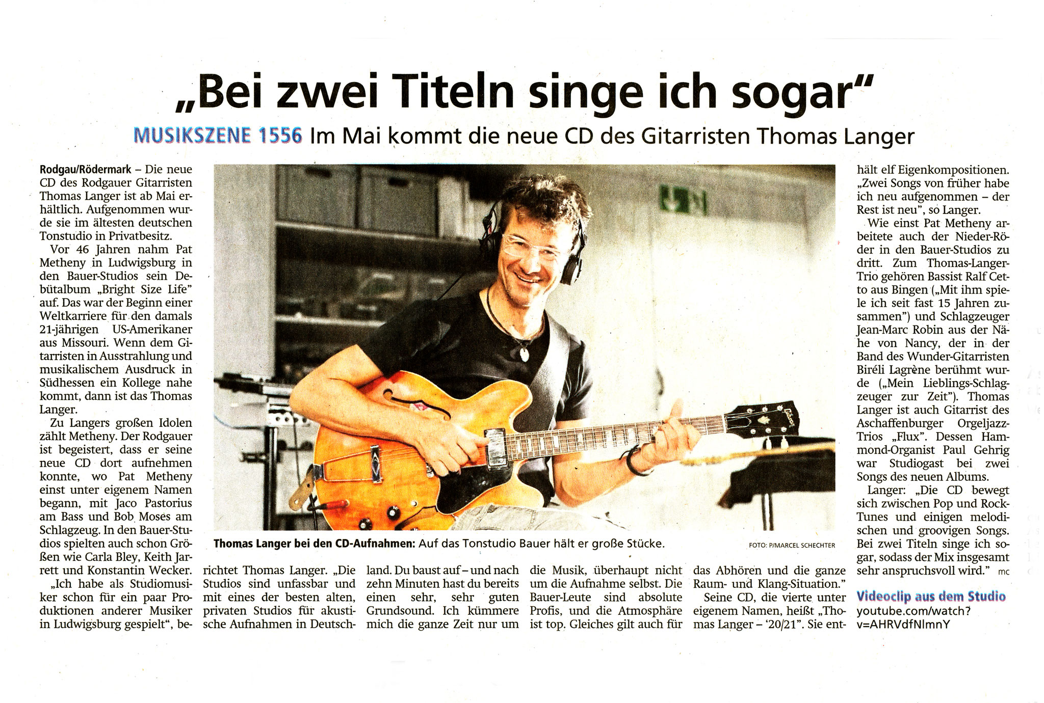 Offenbach Post, 27. März 2021